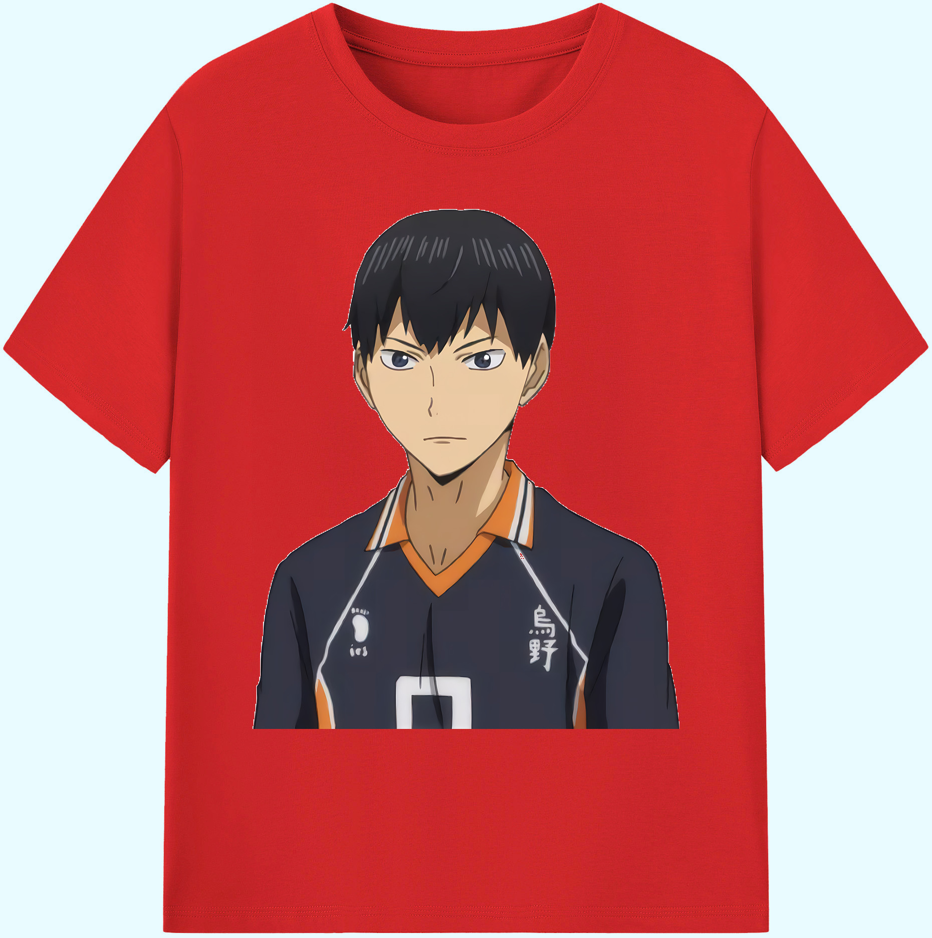 （画像用） ハイキュー!! Haikyu!! 綿100％ メンズ半袖Tシャツ｜肌触りやわらか＆通気性