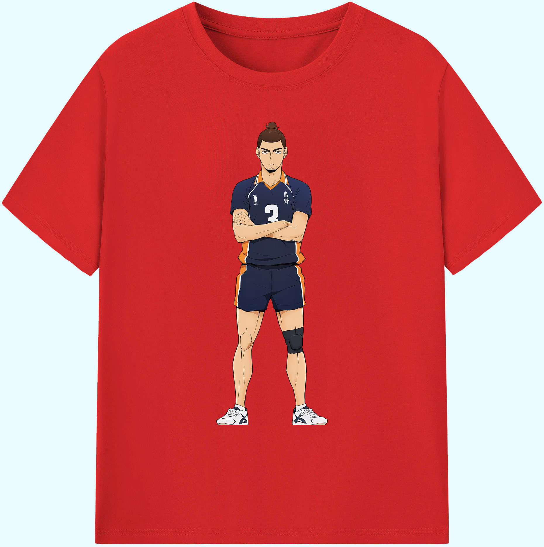 （画像用） ハイキュー!! Haikyu!! 綿100％ メンズ半袖Tシャツ｜肌触りやわらか＆通気性