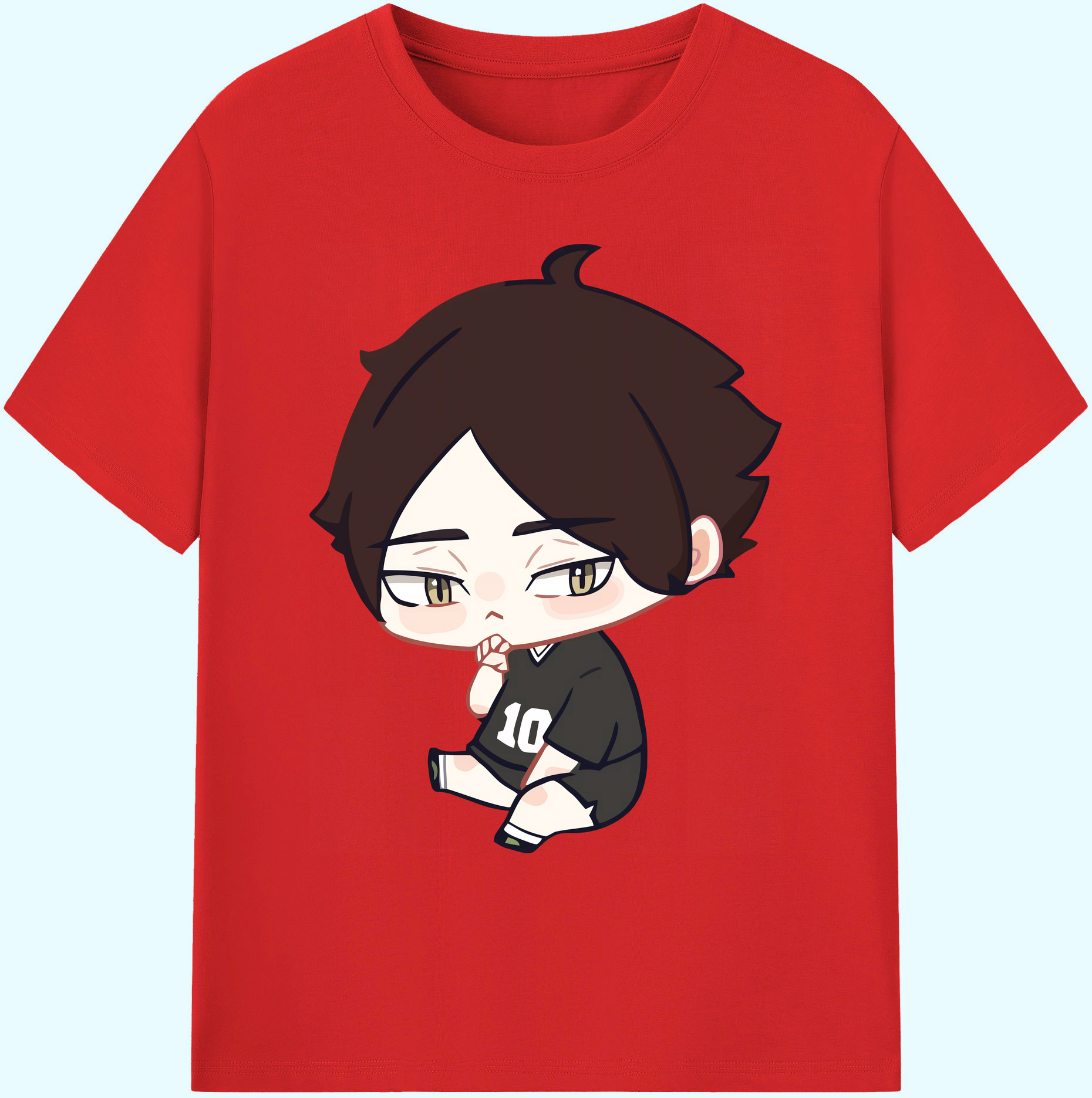 （画像用） ハイキュー!! Haikyu!! 綿100％ メンズ半袖Tシャツ｜肌触りやわらか＆通気性