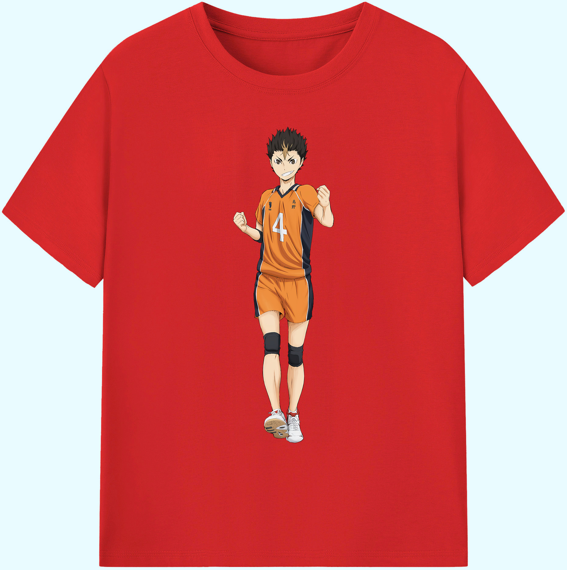 （画像用） ハイキュー!! Haikyu!! 綿100％ メンズ半袖Tシャツ｜肌触りやわらか＆通気性