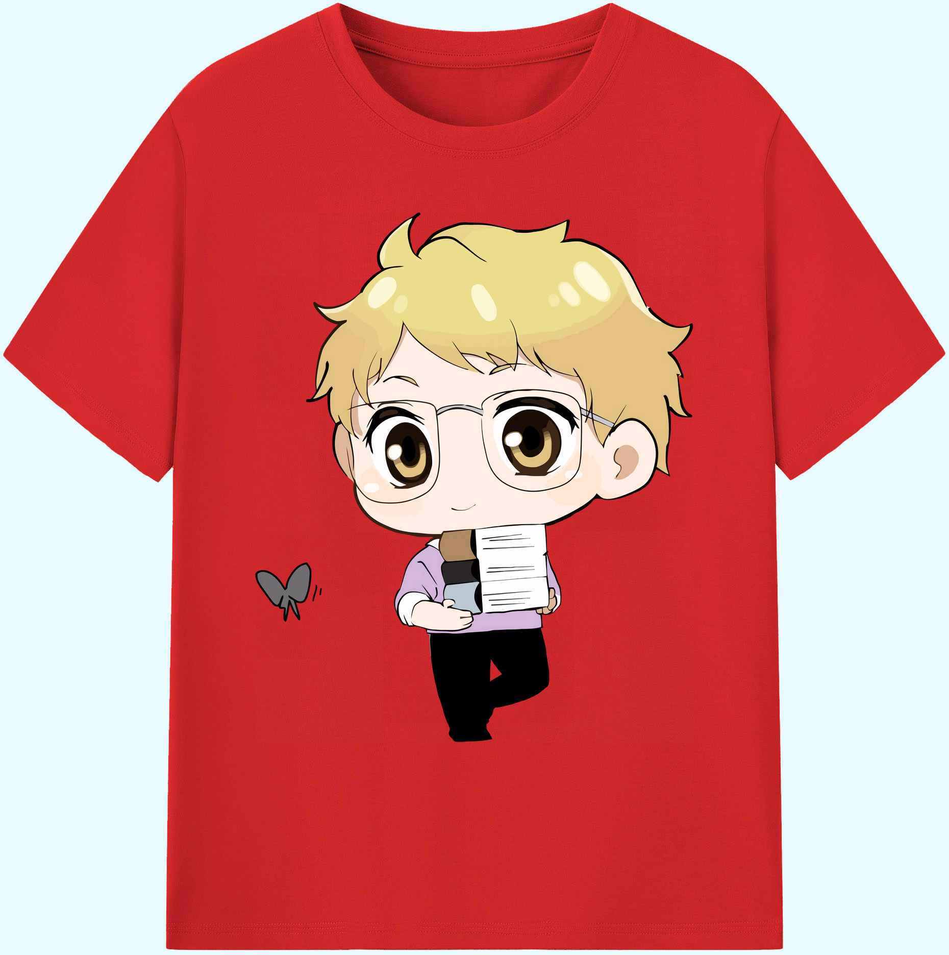 （画像用） ハイキュー!! Haikyu!! 綿100％ メンズ半袖Tシャツ｜肌触りやわらか＆通気性