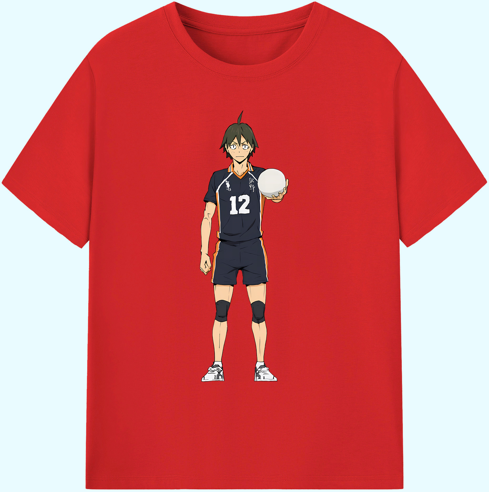 （画像用） ハイキュー!! Haikyu!! 綿100％ メンズ半袖Tシャツ｜肌触りやわらか＆通気性