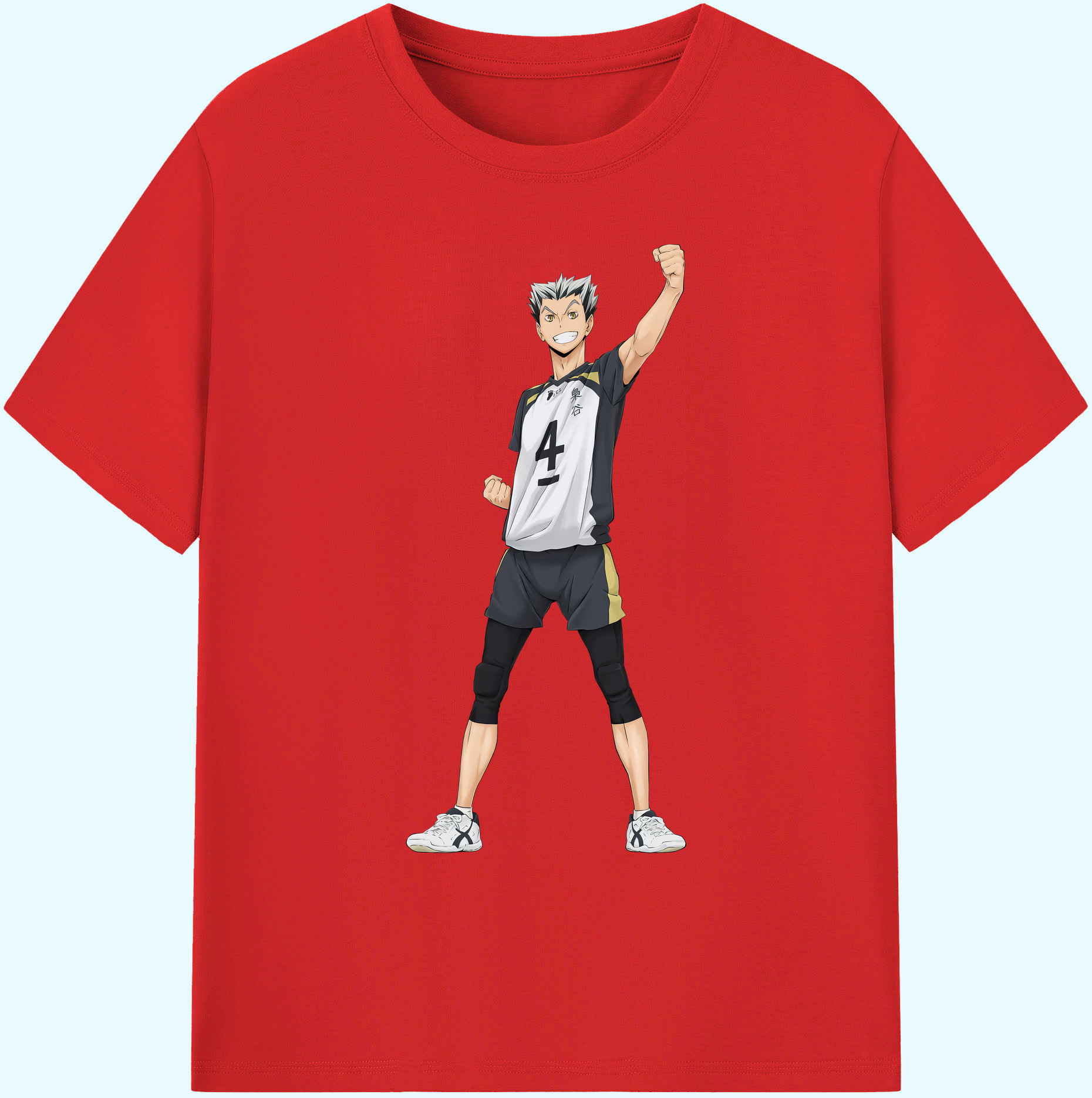 （画像用） ハイキュー!! Haikyu!! 綿100％ メンズ半袖Tシャツ｜肌触りやわらか＆通気性