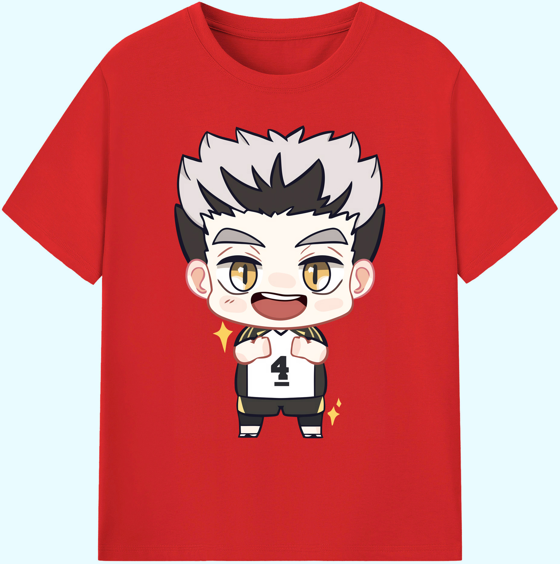 （画像用） ハイキュー!! Haikyu!! 綿100％ メンズ半袖Tシャツ｜肌触りやわらか＆通気性
