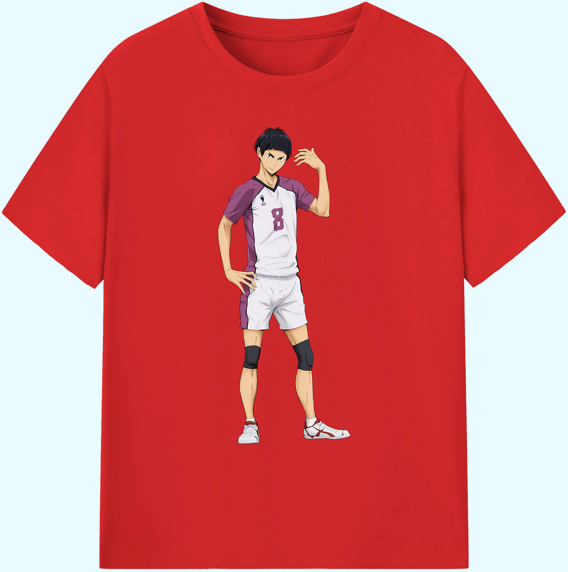 （画像用） ハイキュー!! Haikyu!! 綿100％ メンズ半袖Tシャツ｜肌触りやわらか＆通気性