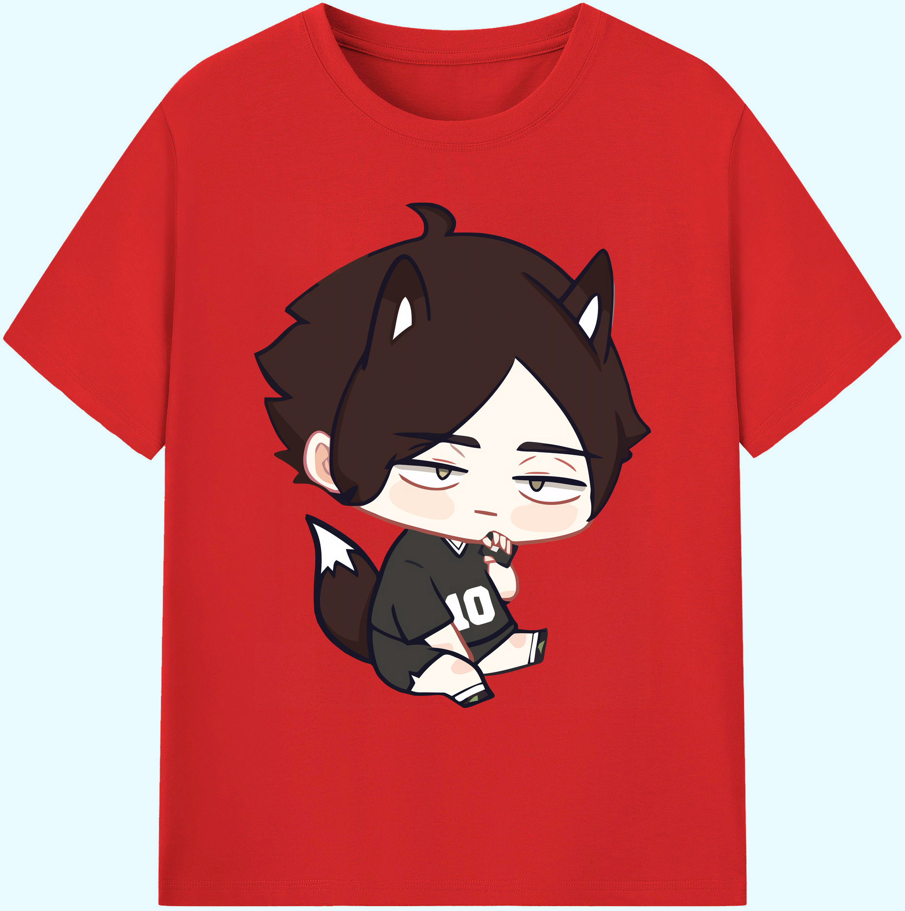 （画像用） ハイキュー!! Haikyu!! 綿100％ メンズ半袖Tシャツ｜肌触りやわらか＆通気性