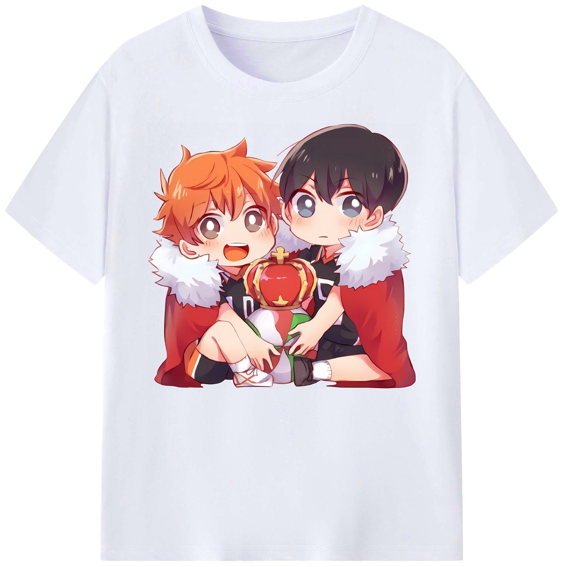 （画像用） ハイキュー!! Haikyu!! 綿100％ メンズ半袖Tシャツ｜肌触りやわらか＆通気性