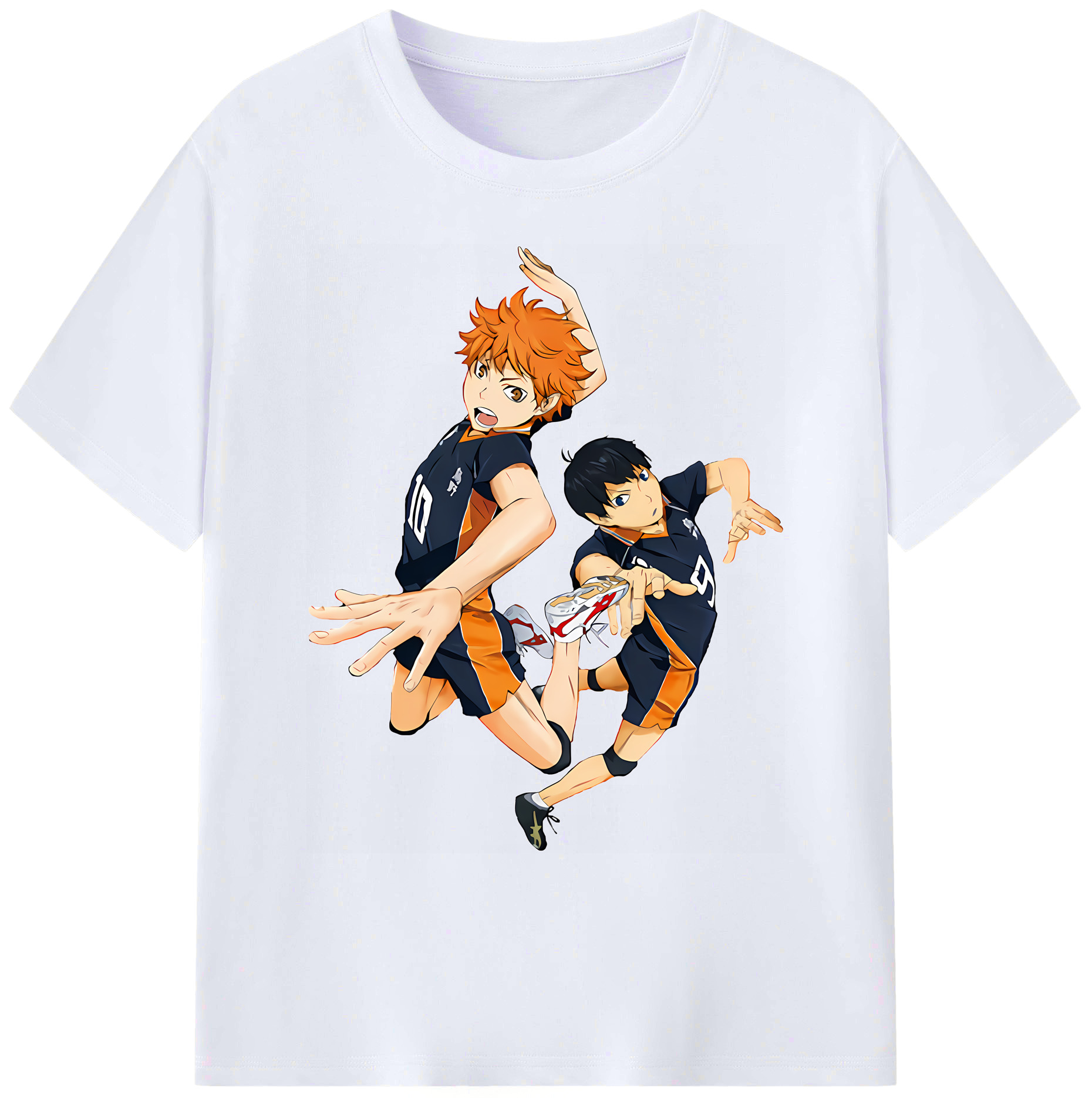 （画像用） ハイキュー!! Haikyu!! 綿100％ メンズ半袖Tシャツ｜肌触りやわらか＆通気性
