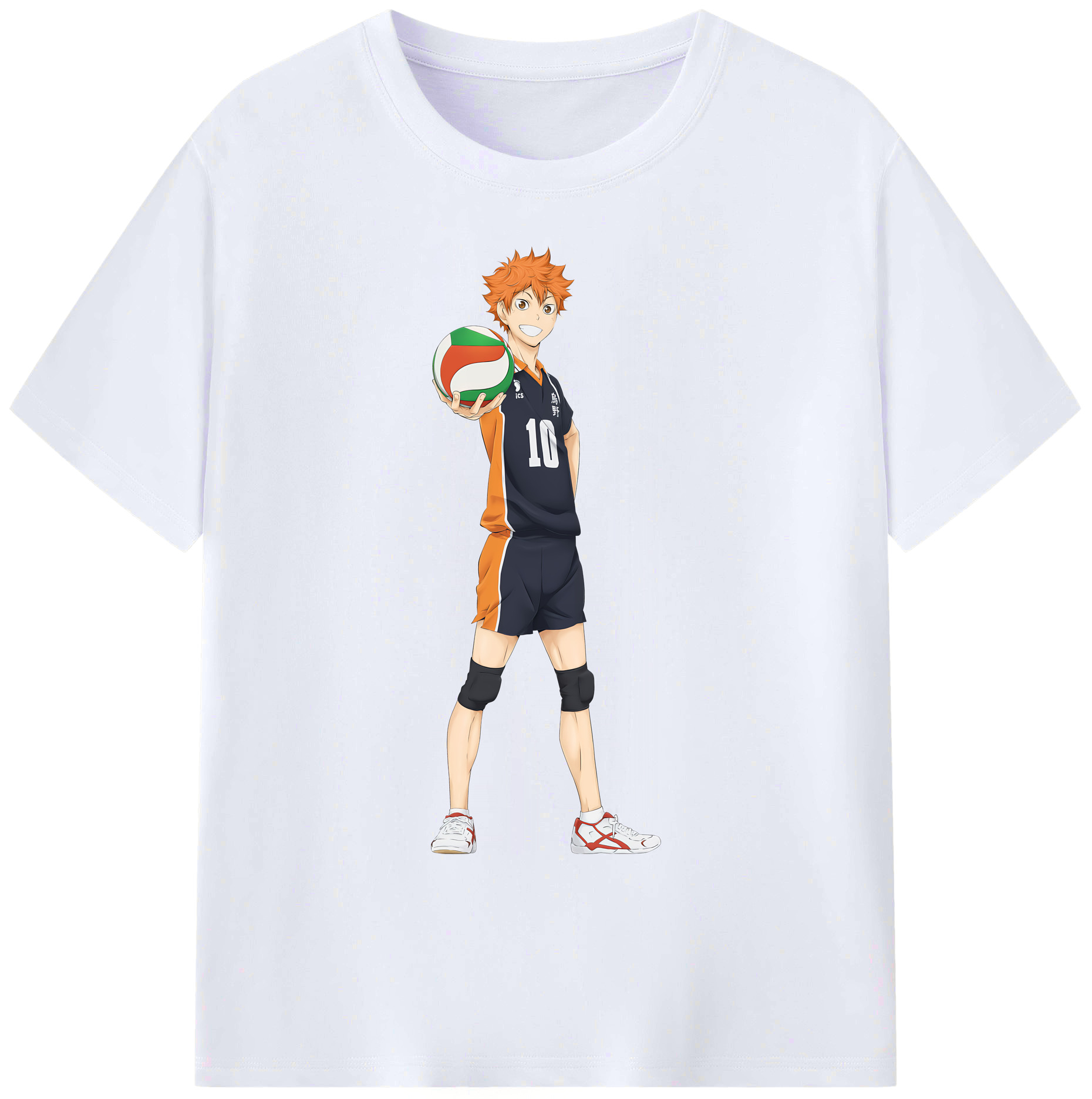 （画像用） ハイキュー!! Haikyu!! 綿100％ メンズ半袖Tシャツ｜肌触りやわらか＆通気性