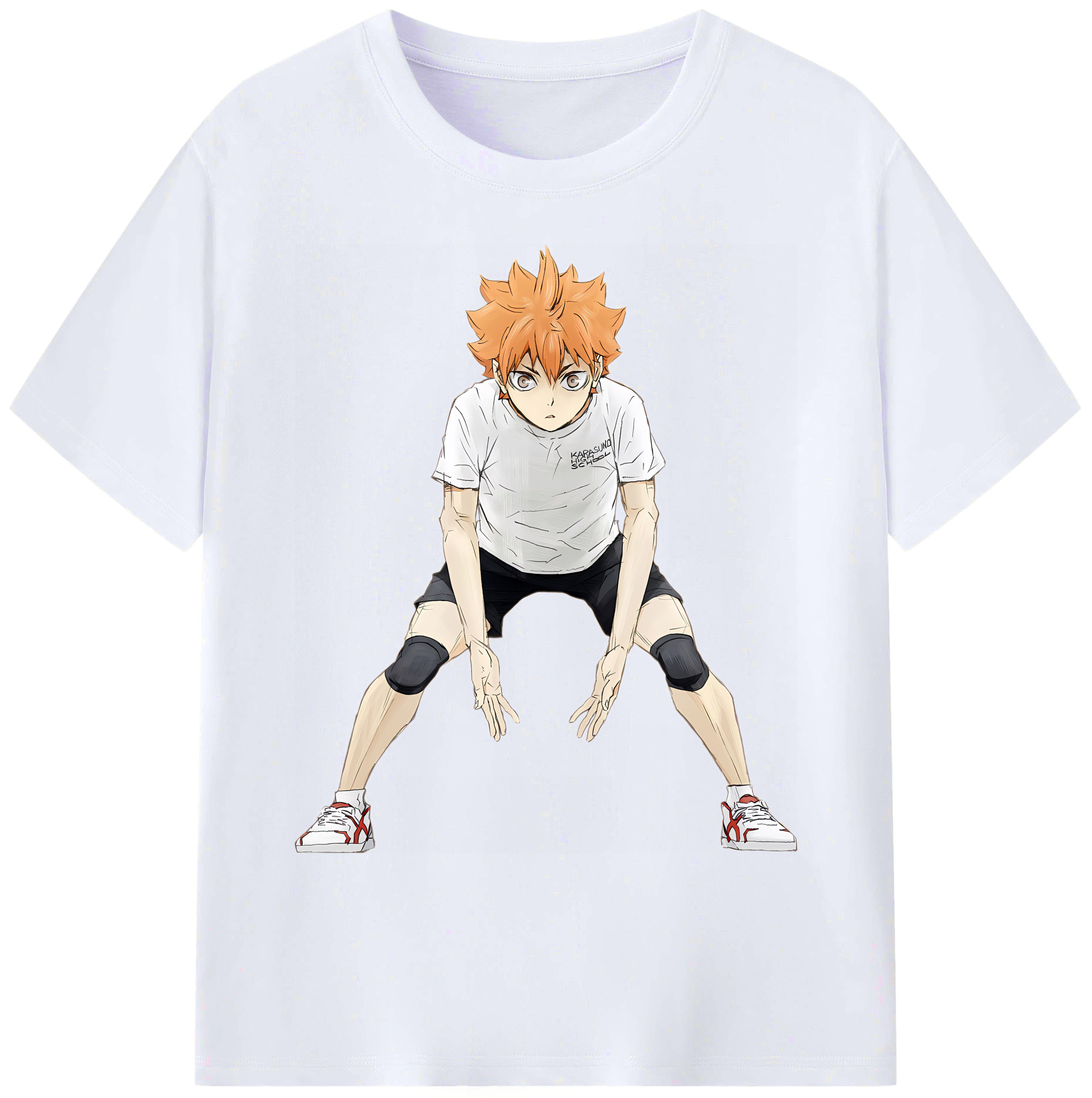 （画像用） ハイキュー!! Haikyu!! 綿100％ メンズ半袖Tシャツ｜肌触りやわらか＆通気性