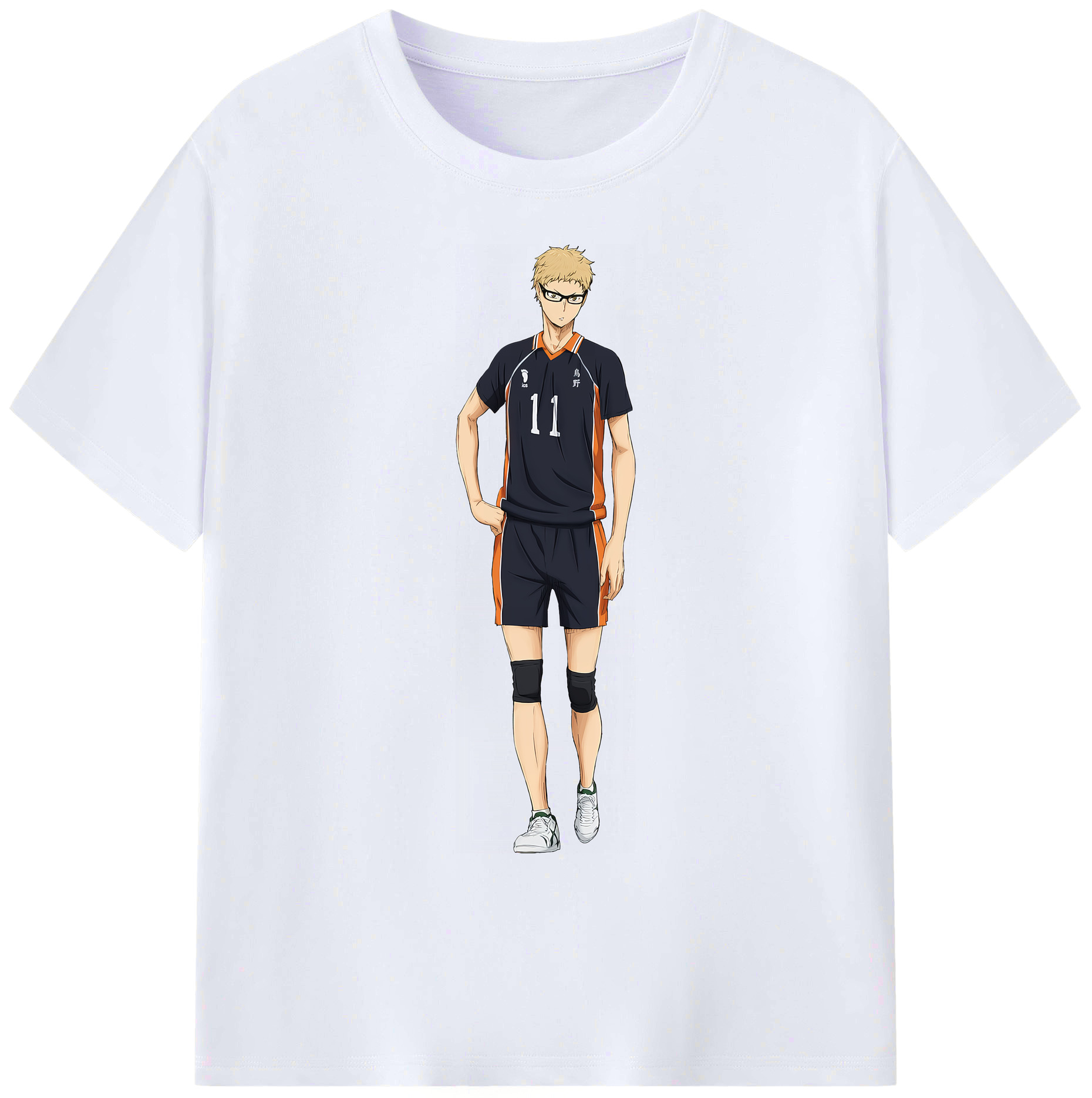 （画像用） ハイキュー!! Haikyu!! 綿100％ メンズ半袖Tシャツ｜肌触りやわらか＆通気性