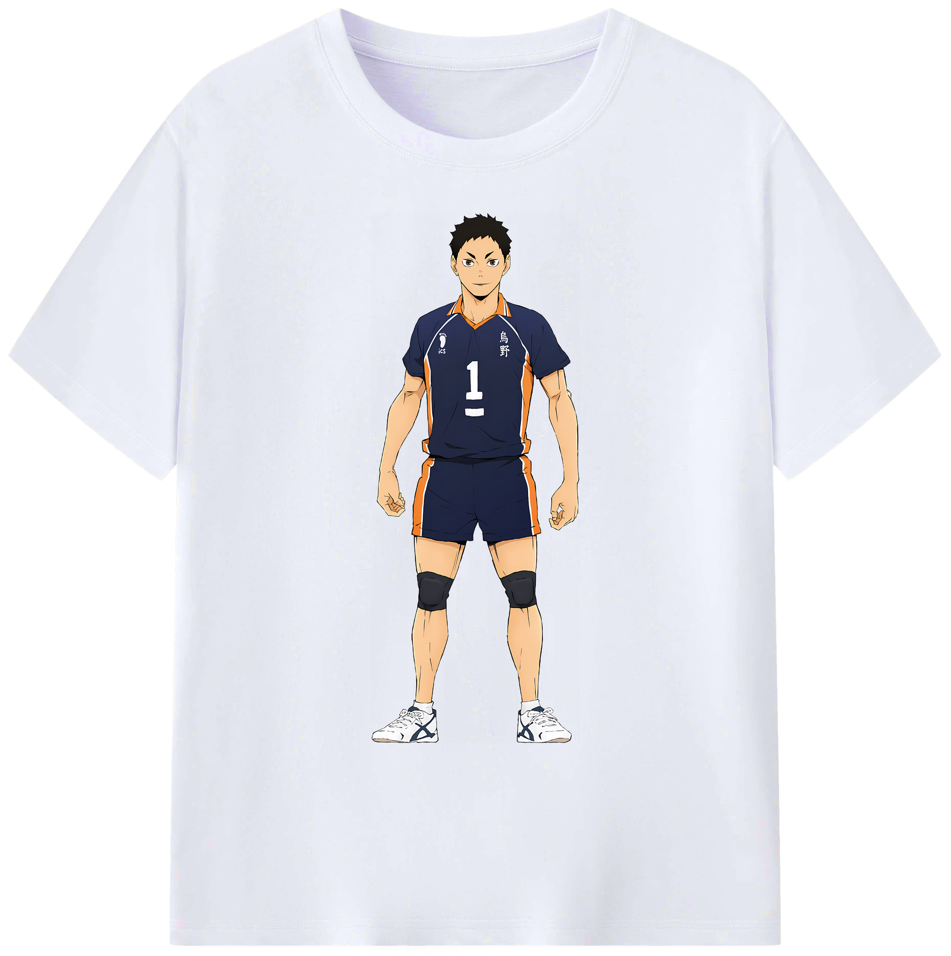 （画像用） ハイキュー!! Haikyu!! 綿100％ メンズ半袖Tシャツ｜肌触りやわらか＆通気性