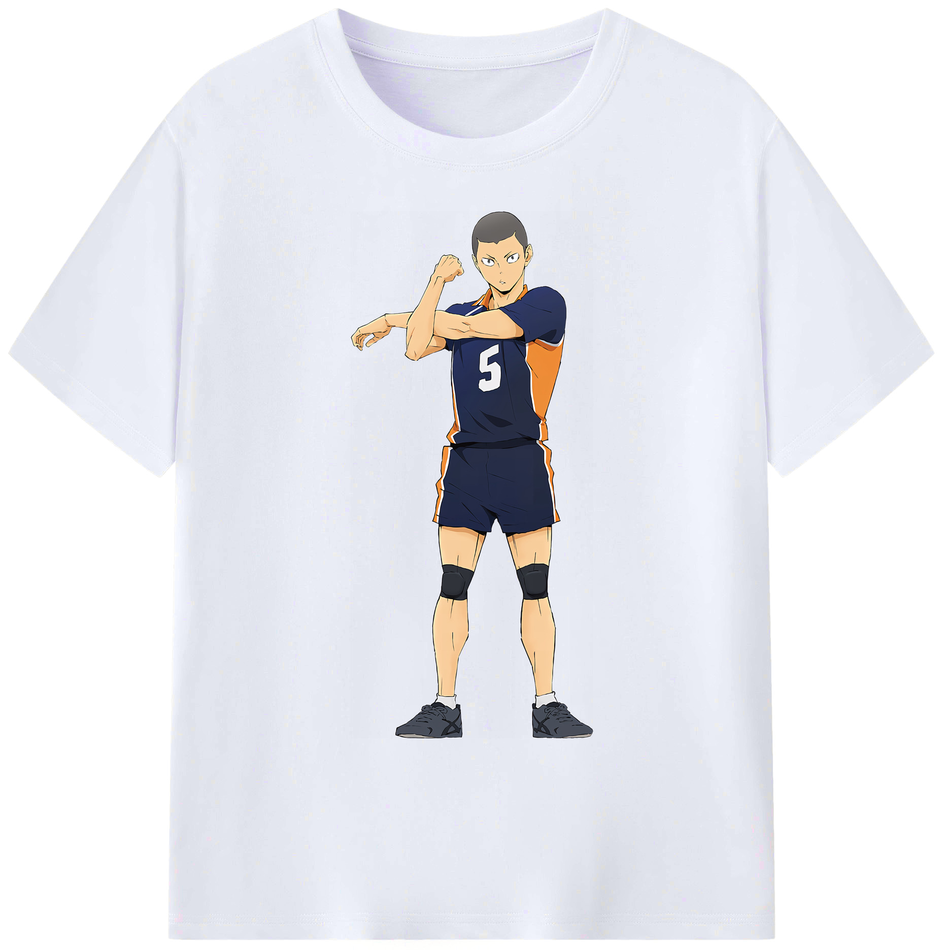 （画像用） ハイキュー!! Haikyu!! 綿100％ メンズ半袖Tシャツ｜肌触りやわらか＆通気性