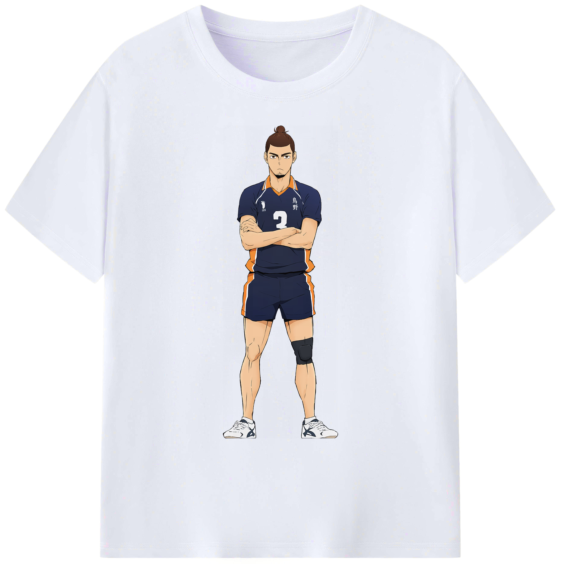（画像用） ハイキュー!! Haikyu!! 綿100％ メンズ半袖Tシャツ｜肌触りやわらか＆通気性
