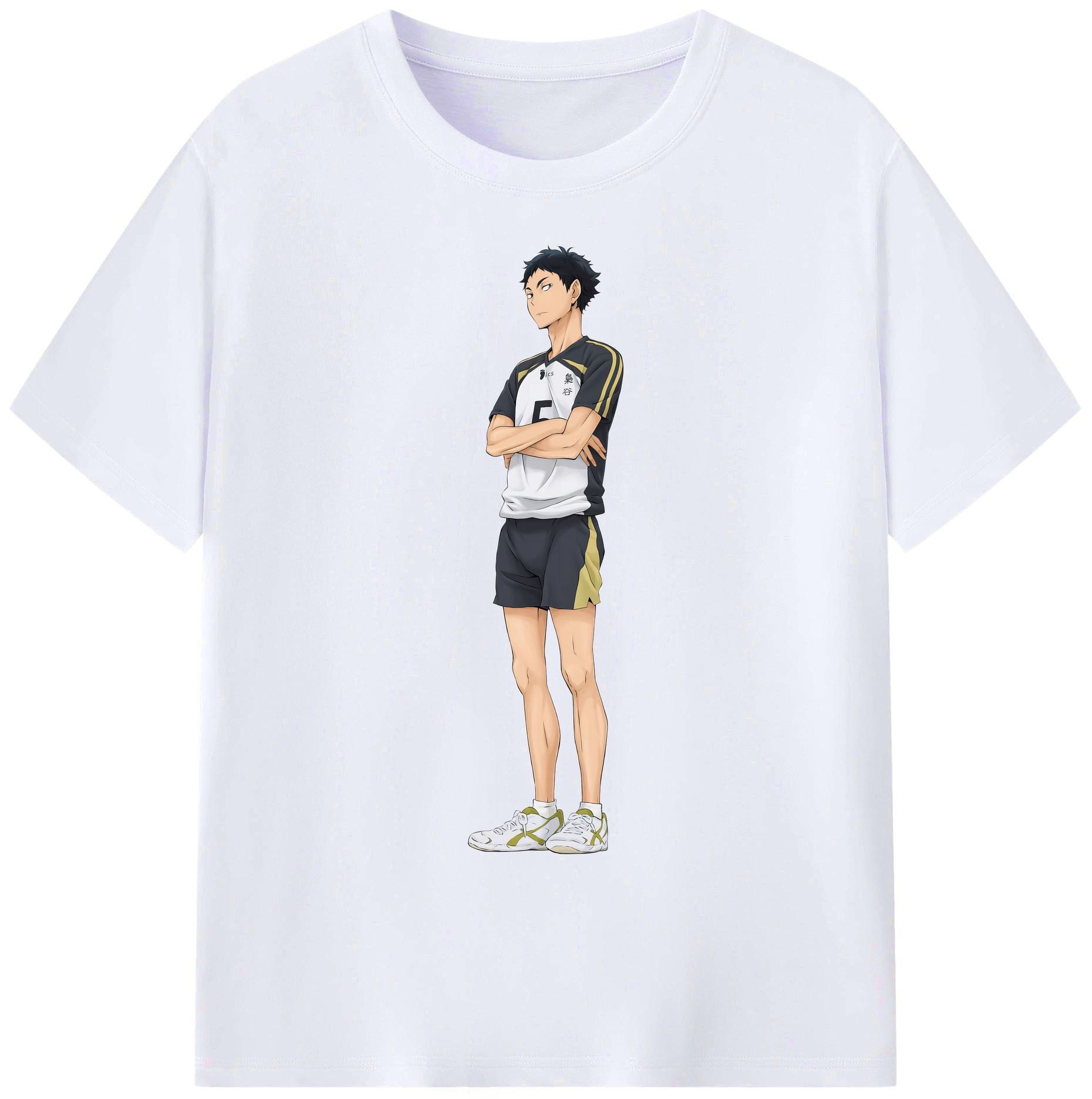 （画像用） ハイキュー!! Haikyu!! 綿100％ メンズ半袖Tシャツ｜肌触りやわらか＆通気性
