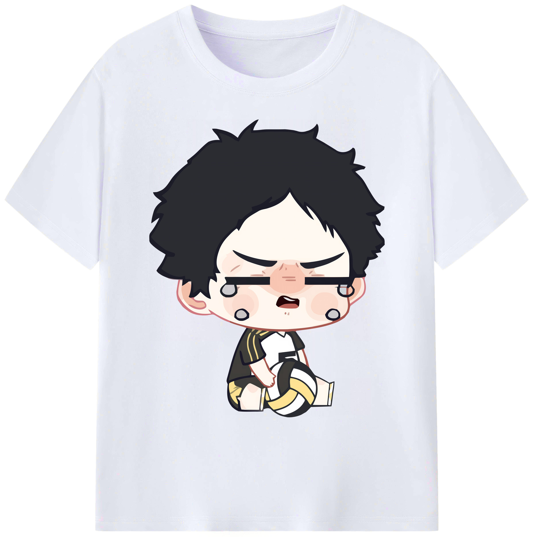 （画像用） ハイキュー!! Haikyu!! 綿100％ メンズ半袖Tシャツ｜肌触りやわらか＆通気性