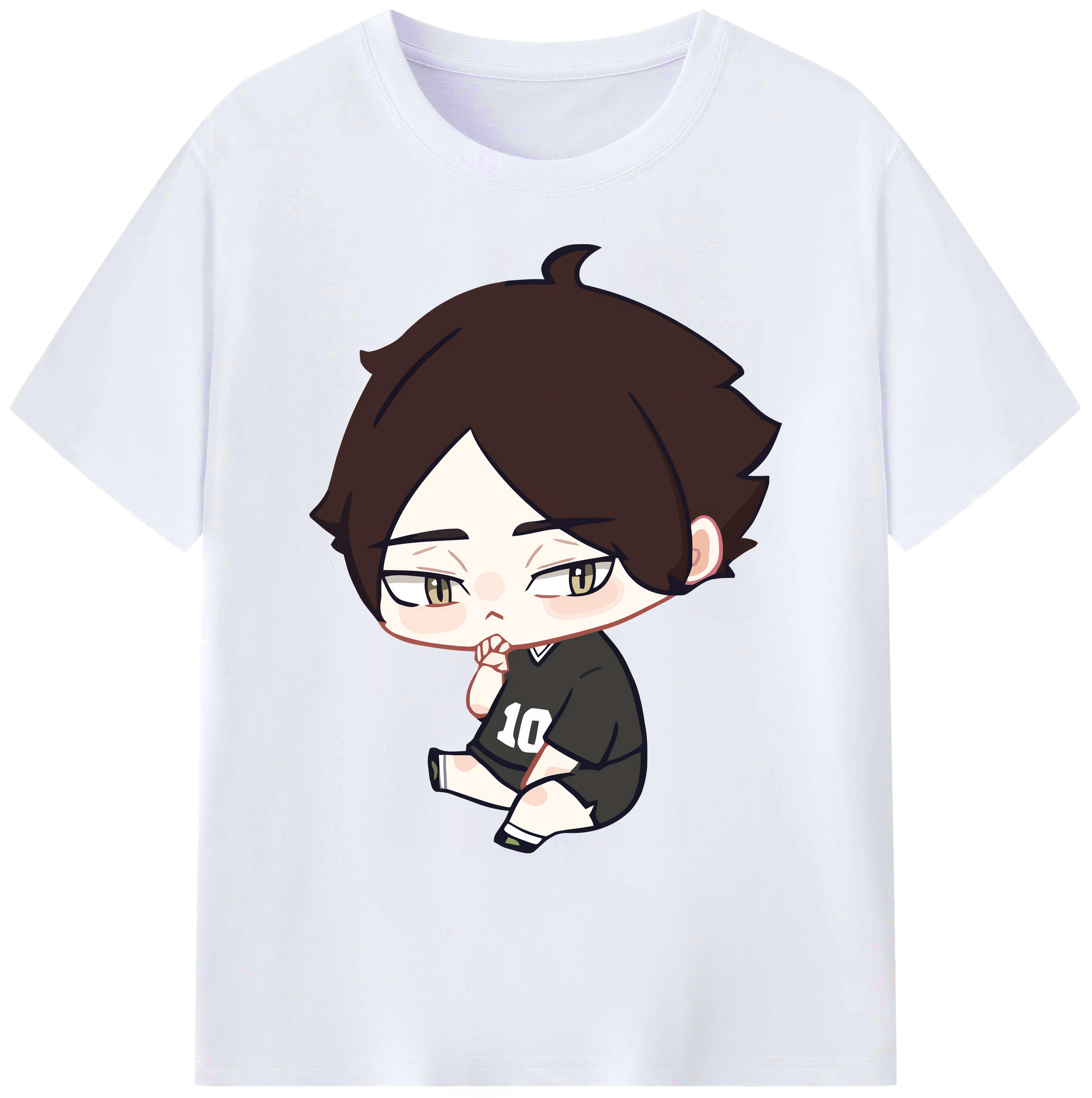 （画像用） ハイキュー!! Haikyu!! 綿100％ メンズ半袖Tシャツ｜肌触りやわらか＆通気性
