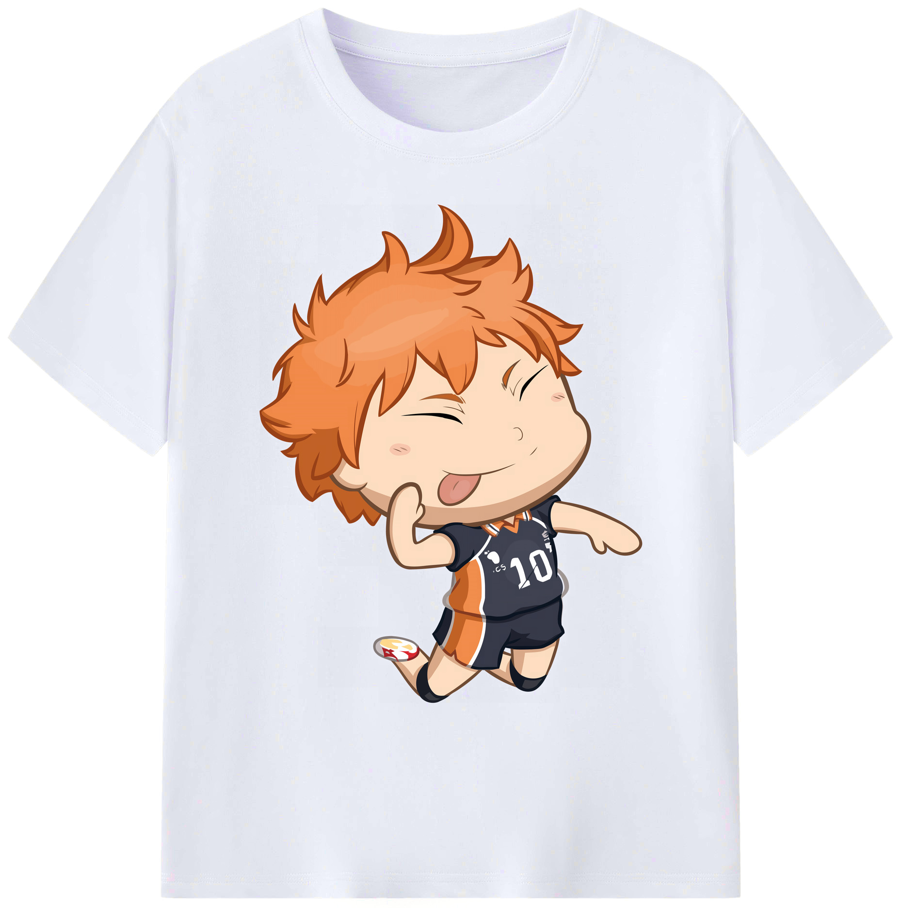 （画像用） ハイキュー!! Haikyu!! 綿100％ メンズ半袖Tシャツ｜肌触りやわらか＆通気性