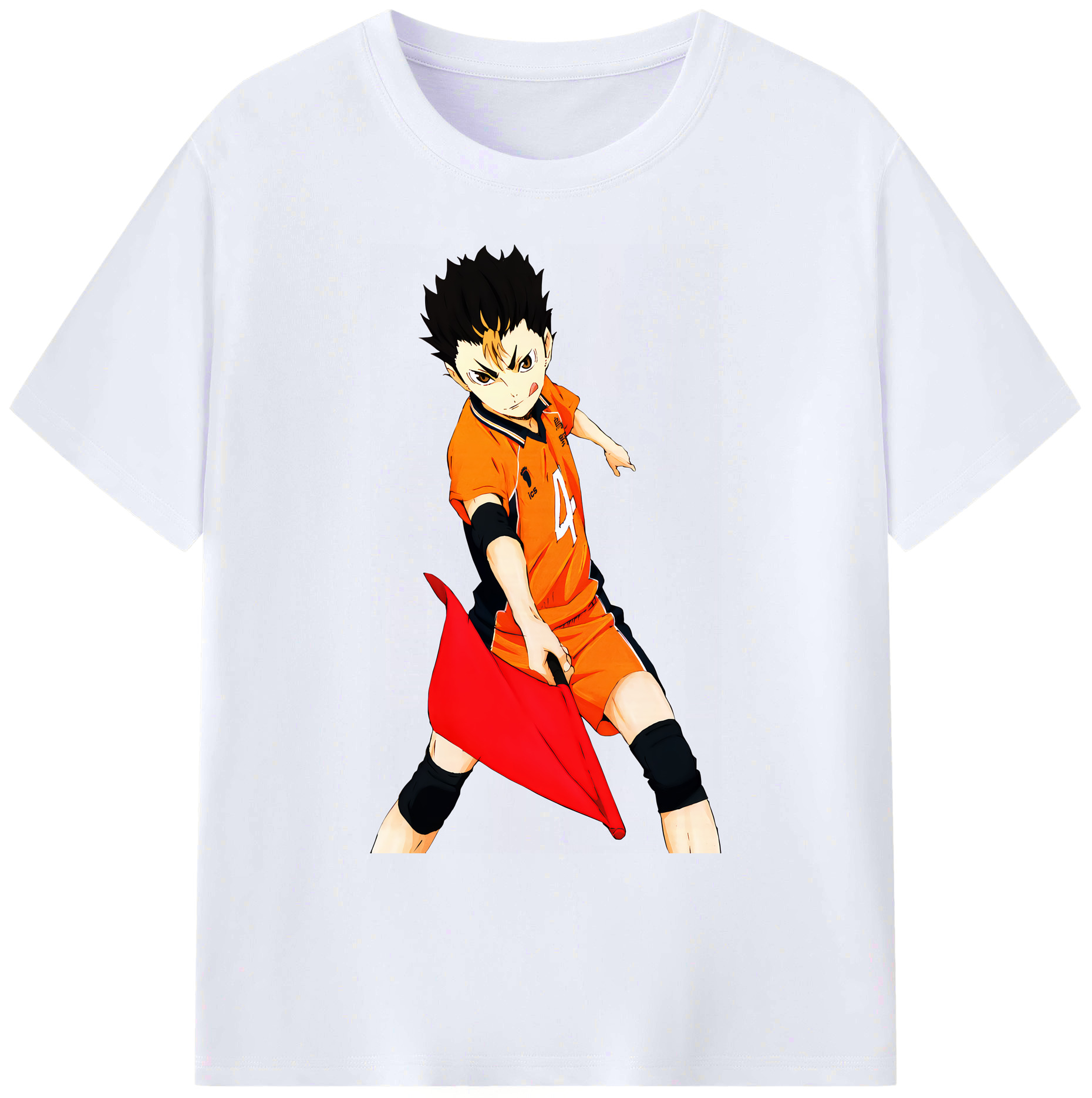 （画像用） ハイキュー!! Haikyu!! 綿100％ メンズ半袖Tシャツ｜肌触りやわらか＆通気性