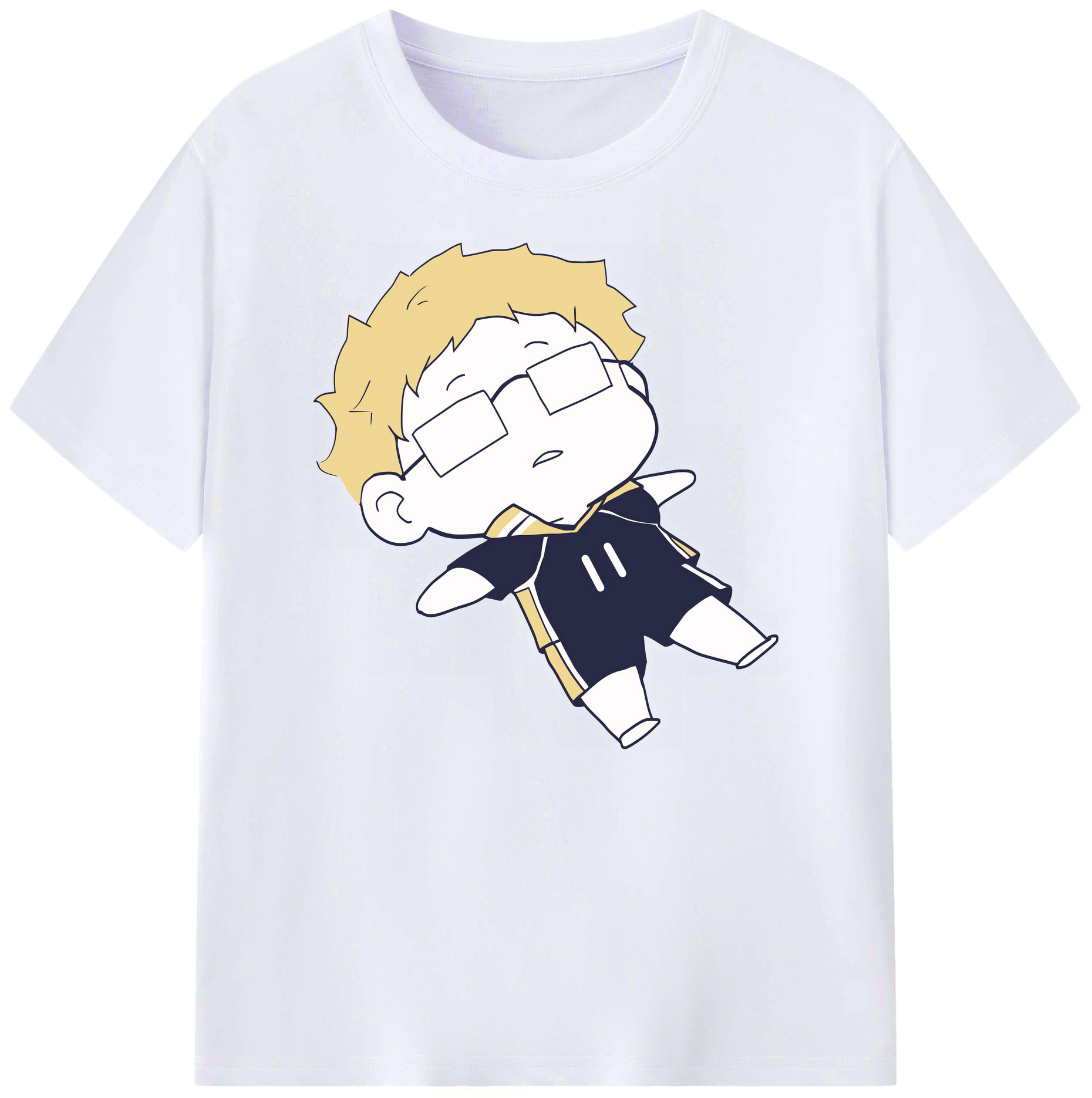 （画像用） ハイキュー!! Haikyu!! 綿100％ メンズ半袖Tシャツ｜肌触りやわらか＆通気性