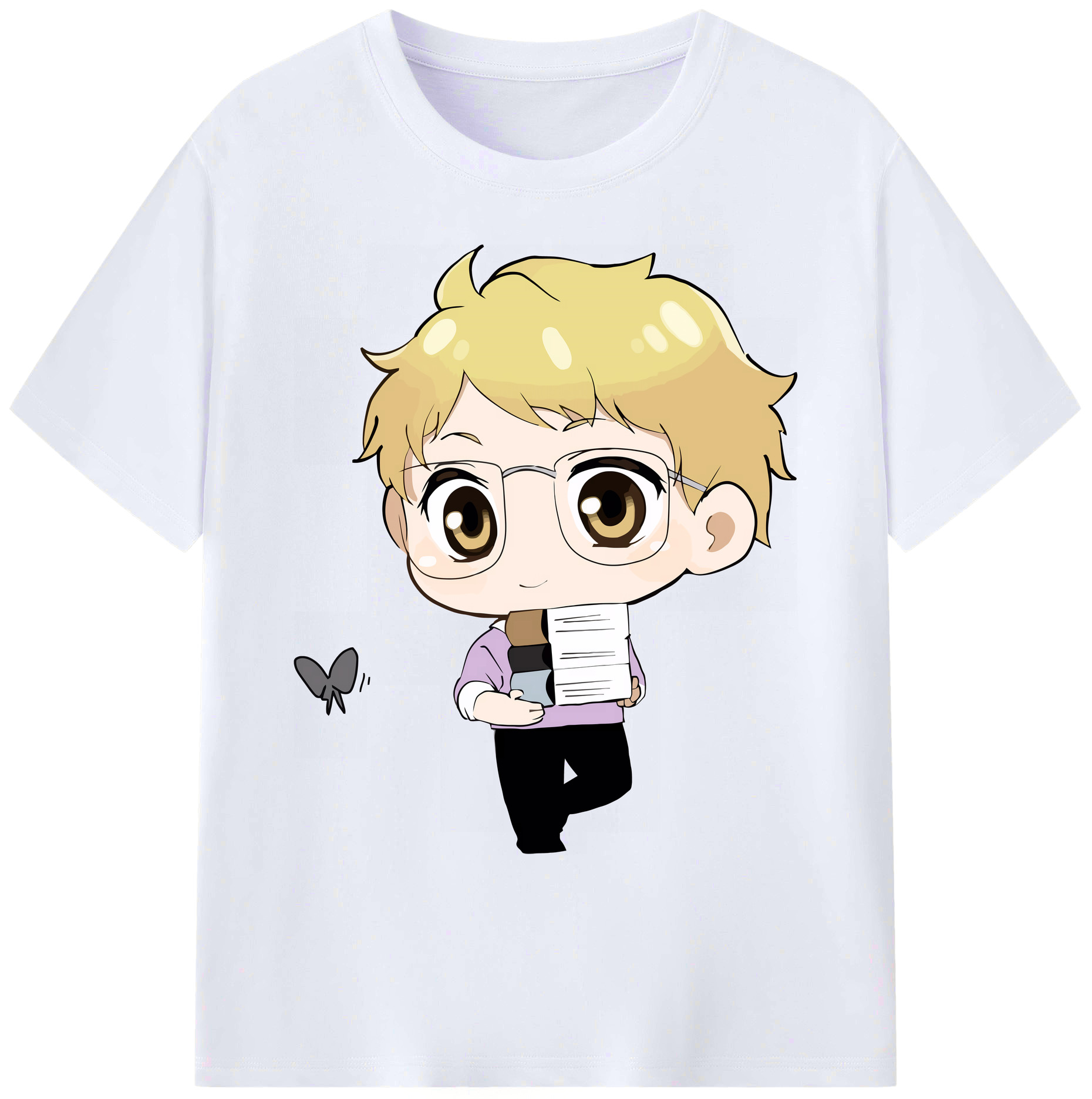 （画像用） ハイキュー!! Haikyu!! 綿100％ メンズ半袖Tシャツ｜肌触りやわらか＆通気性