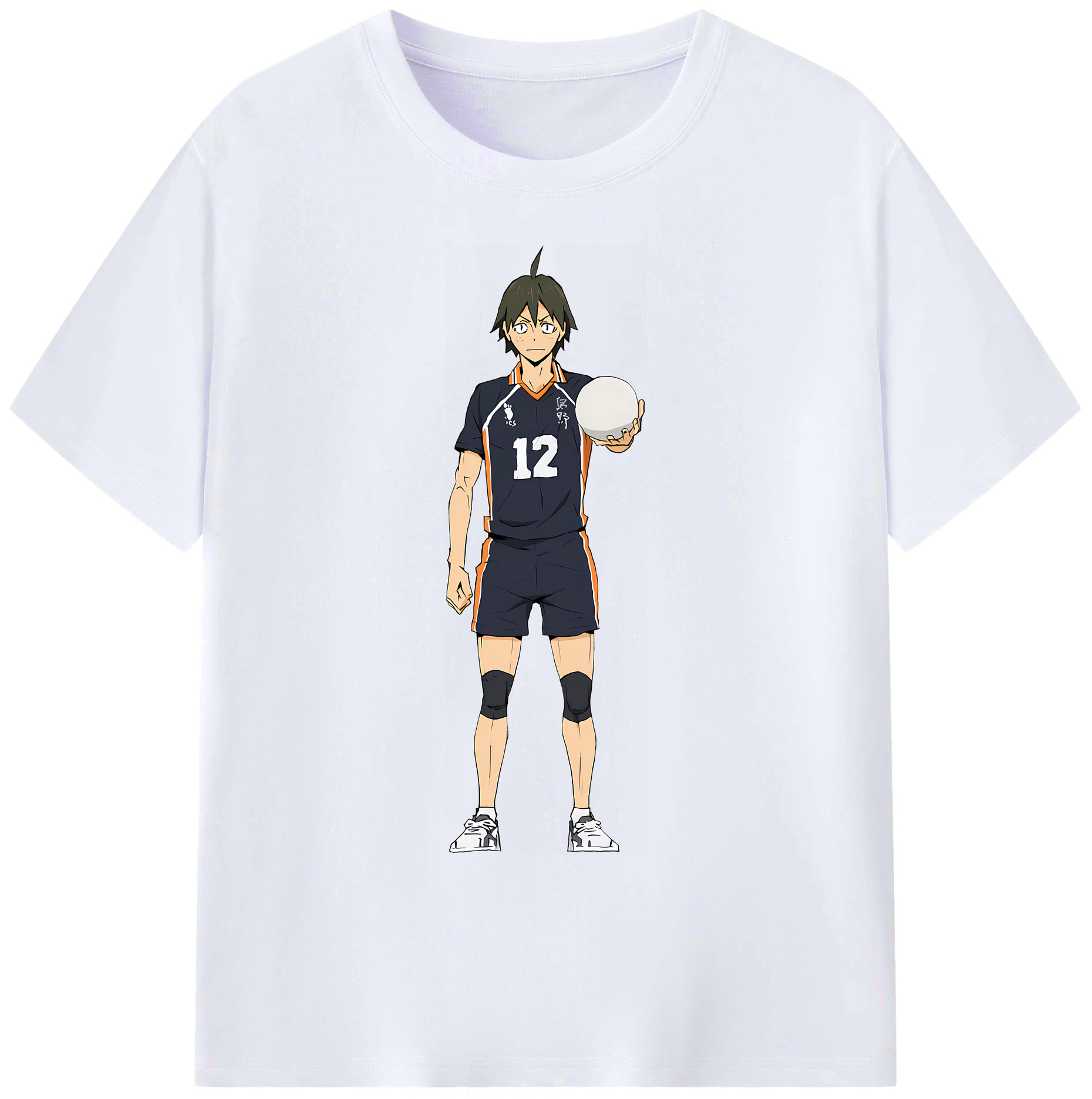 （画像用） ハイキュー!! Haikyu!! 綿100％ メンズ半袖Tシャツ｜肌触りやわらか＆通気性