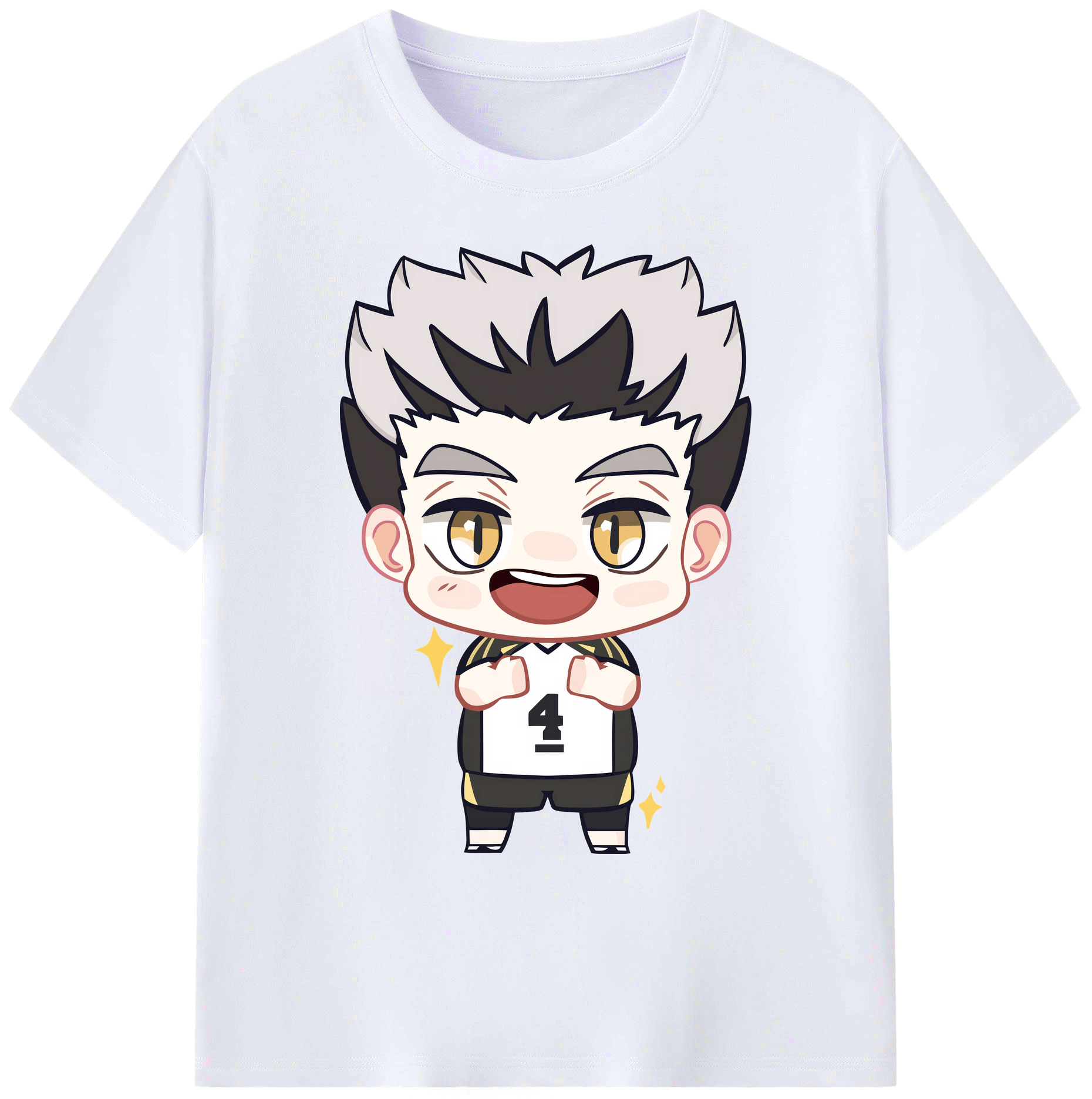 （画像用） ハイキュー!! Haikyu!! 綿100％ メンズ半袖Tシャツ｜肌触りやわらか＆通気性