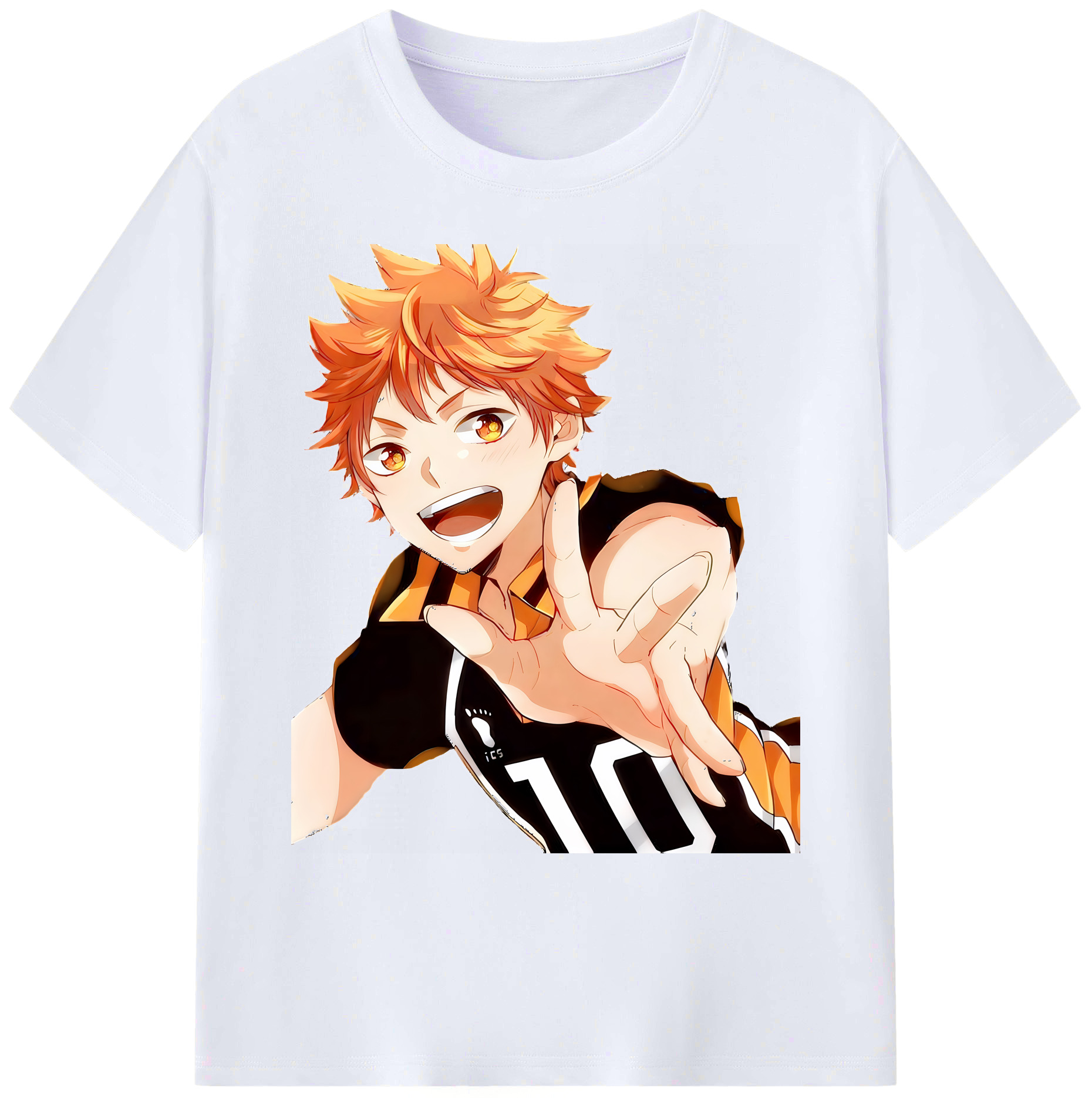 （画像用） ハイキュー!! Haikyu!! 綿100％ メンズ半袖Tシャツ｜肌触りやわらか＆通気性