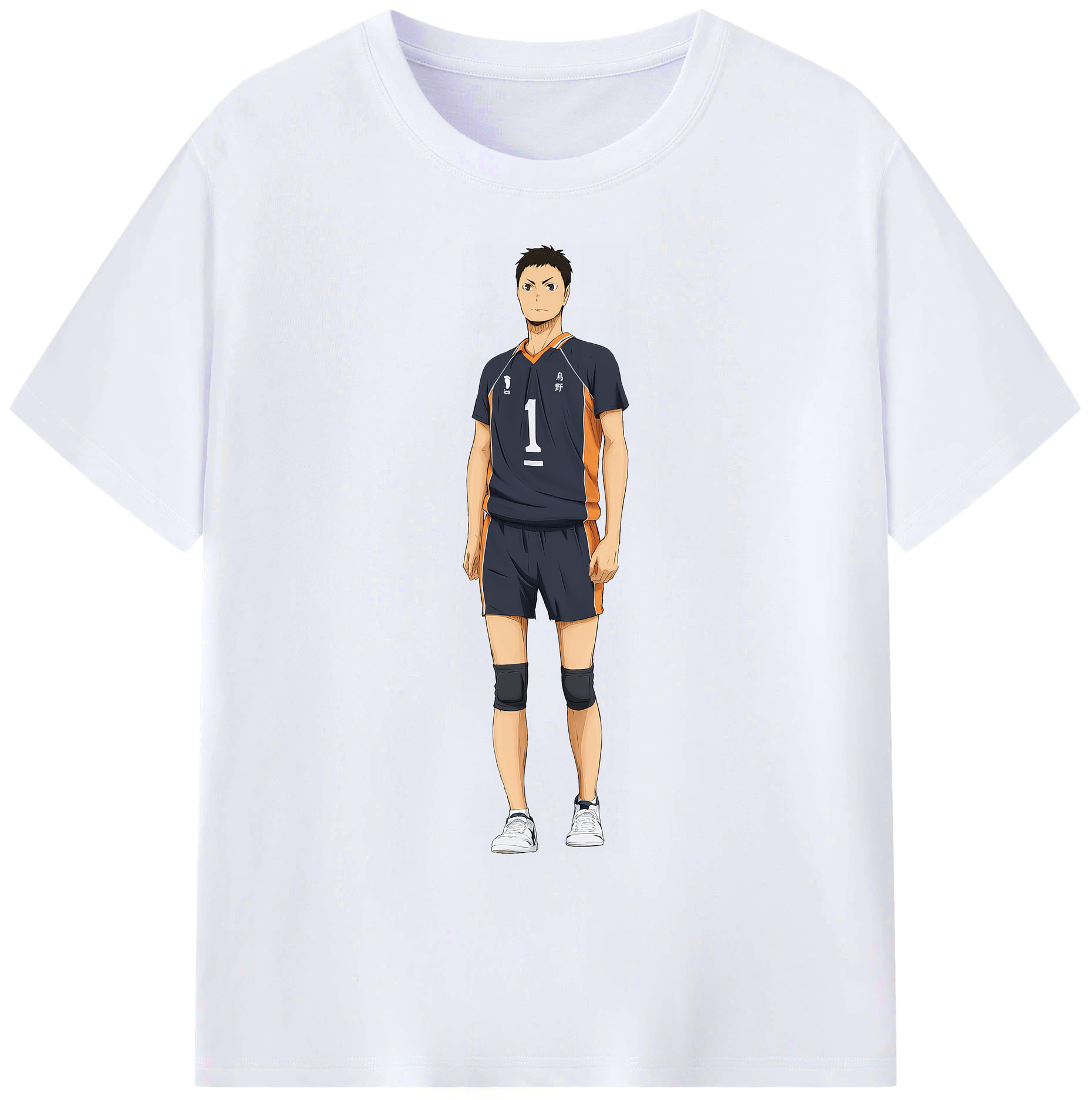（画像用） ハイキュー!! Haikyu!! 綿100％ メンズ半袖Tシャツ｜肌触りやわらか＆通気性