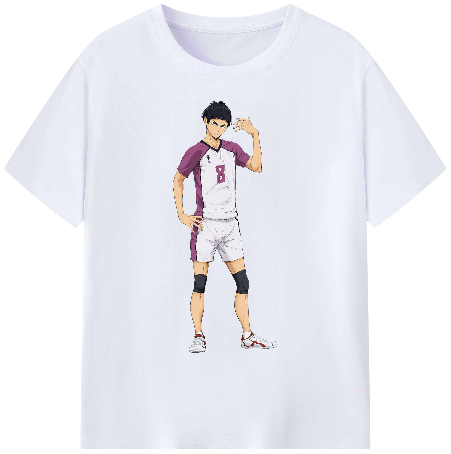（画像用） ハイキュー!! Haikyu!! 綿100％ メンズ半袖Tシャツ｜肌触りやわらか＆通気性