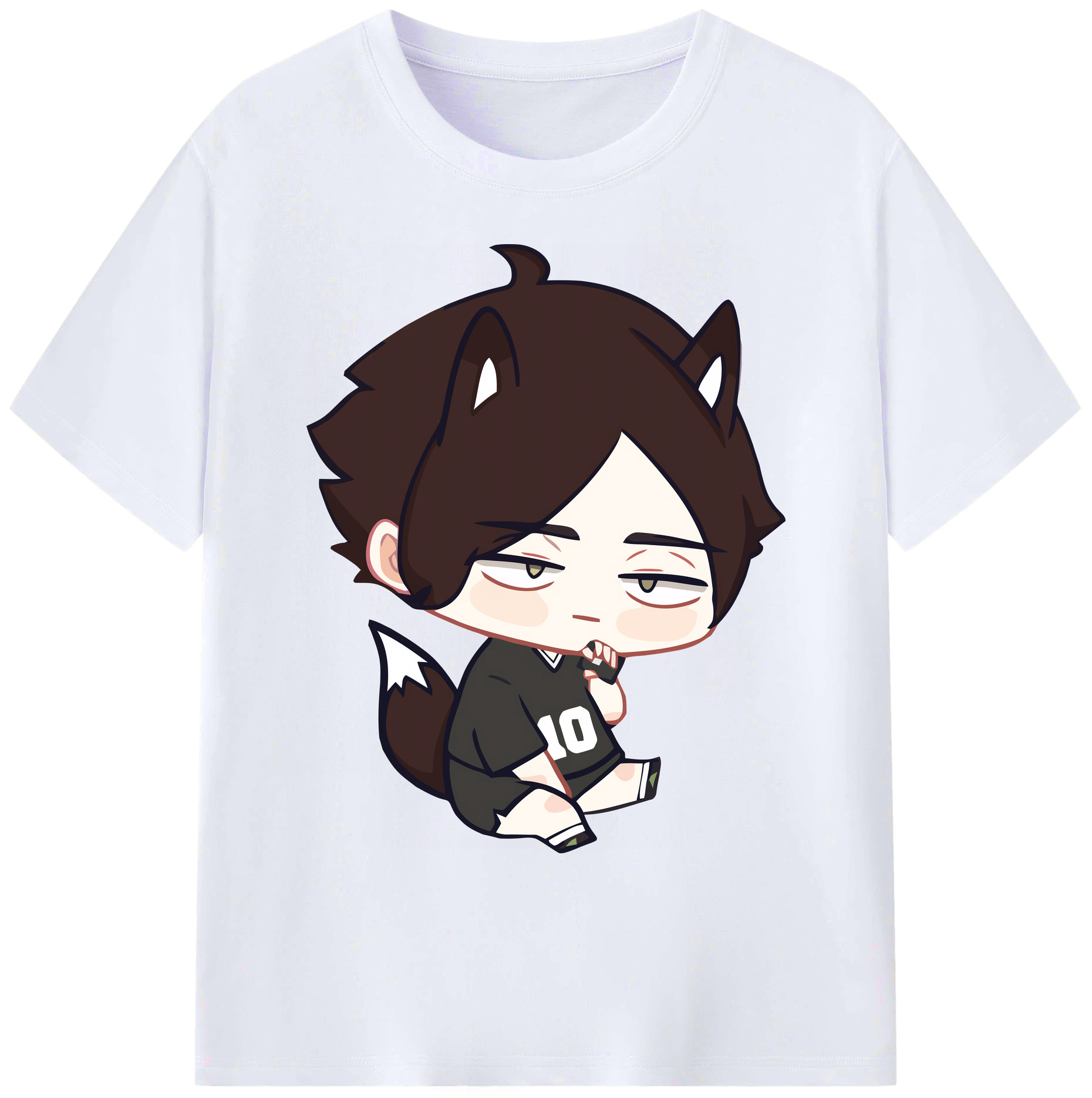 （画像用） ハイキュー!! Haikyu!! 綿100％ メンズ半袖Tシャツ｜肌触りやわらか＆通気性