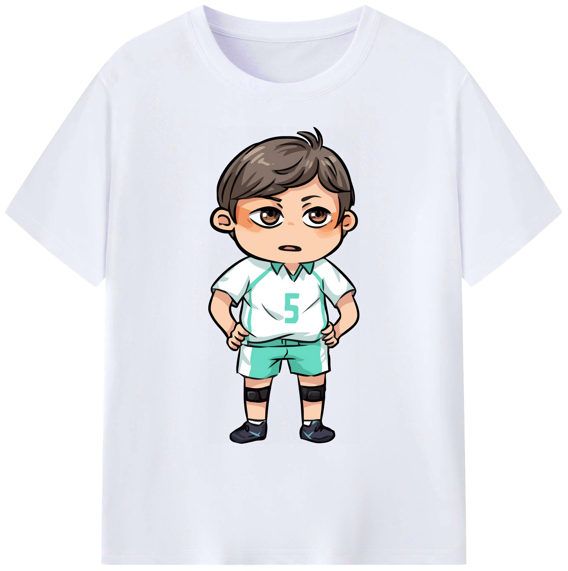 （画像用） ハイキュー!! Haikyu!! 綿100％ メンズ半袖Tシャツ｜肌触りやわらか＆通気性