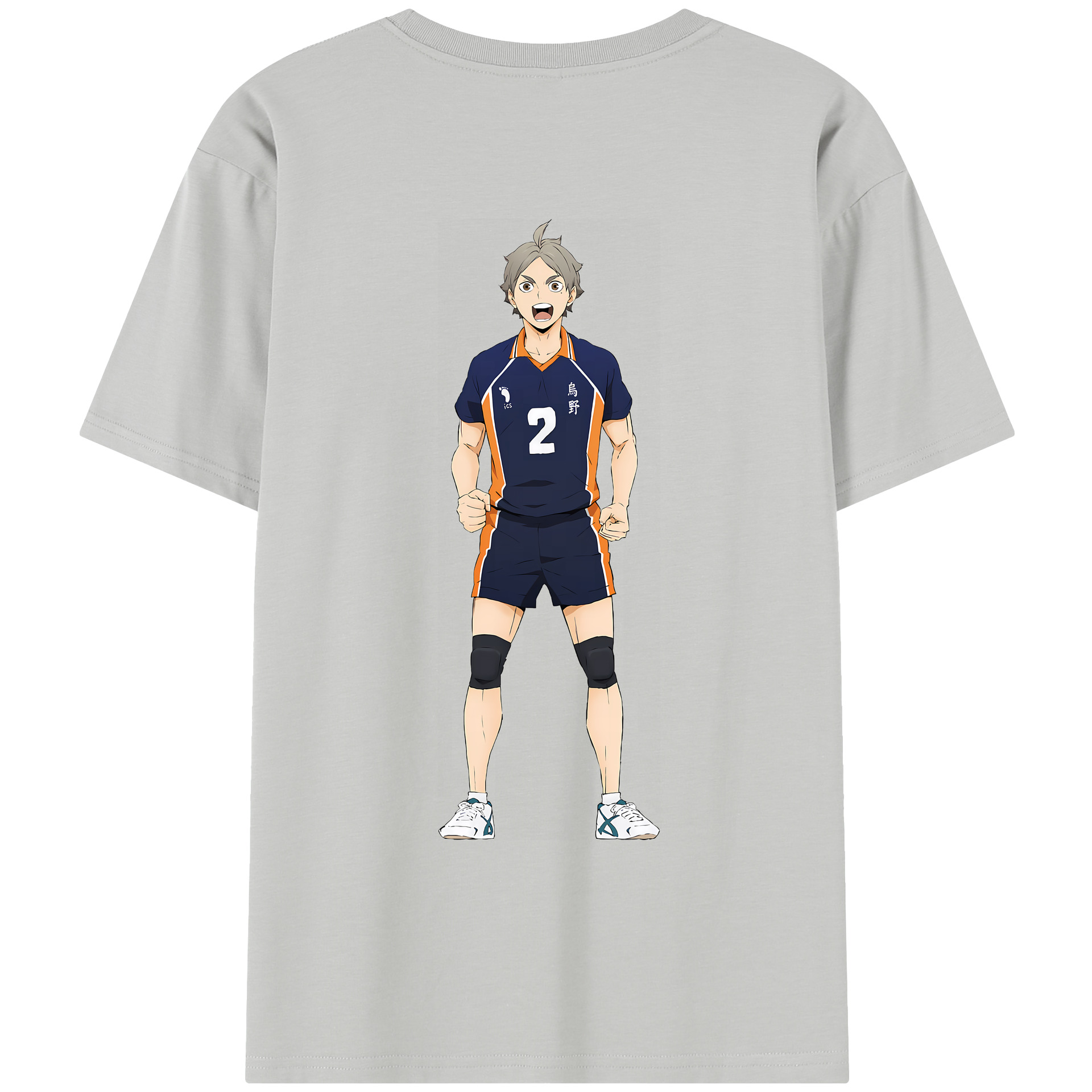 （画像用） ハイキュー!! Haikyu!! レディース半袖Tシャツ(バックプリント)