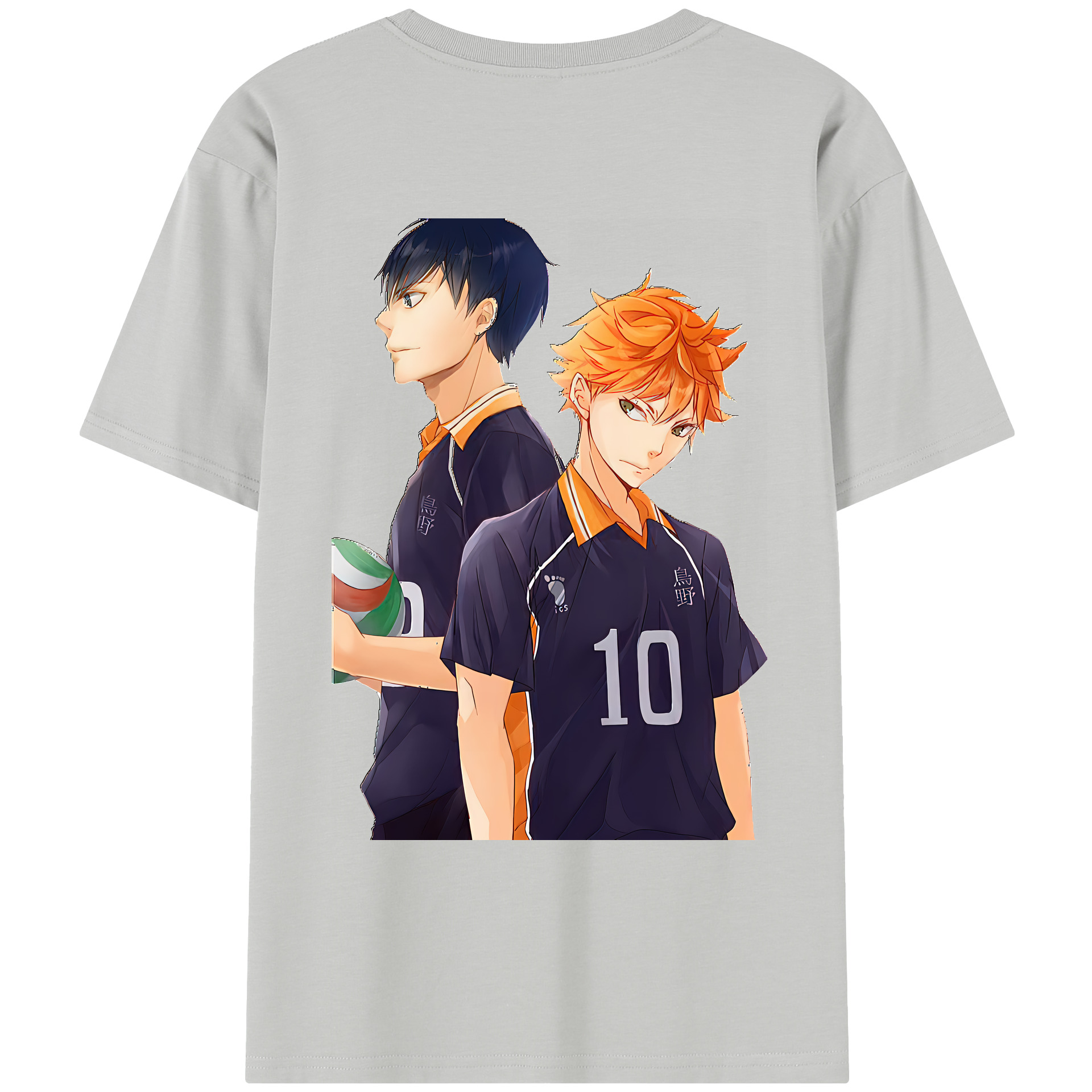 （画像用） ハイキュー!! Haikyu!! レディース半袖Tシャツ(バックプリント)