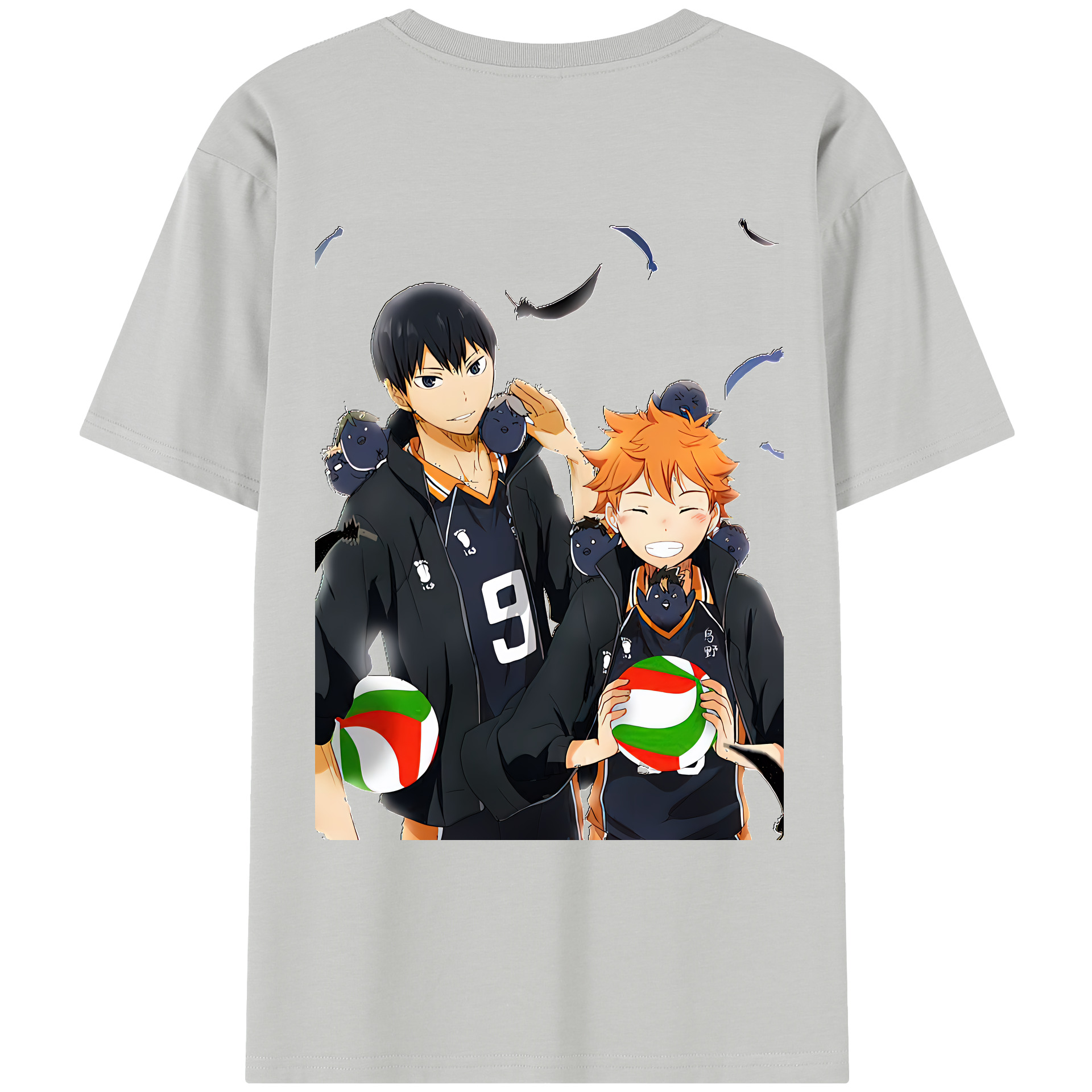 （画像用） ハイキュー!! Haikyu!! レディース半袖Tシャツ(バックプリント)