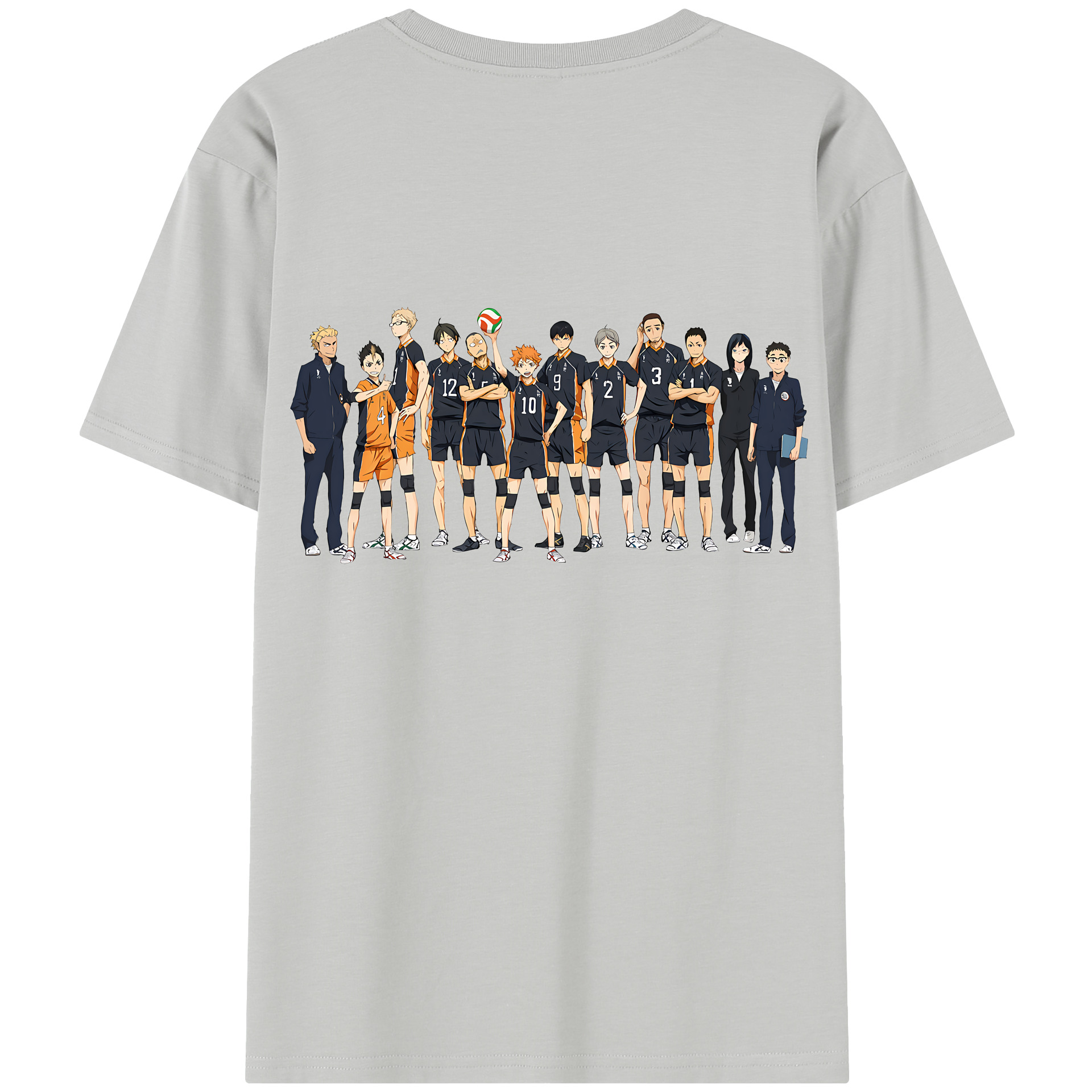 （画像用） ハイキュー!! Haikyu!! レディース半袖Tシャツ(バックプリント)
