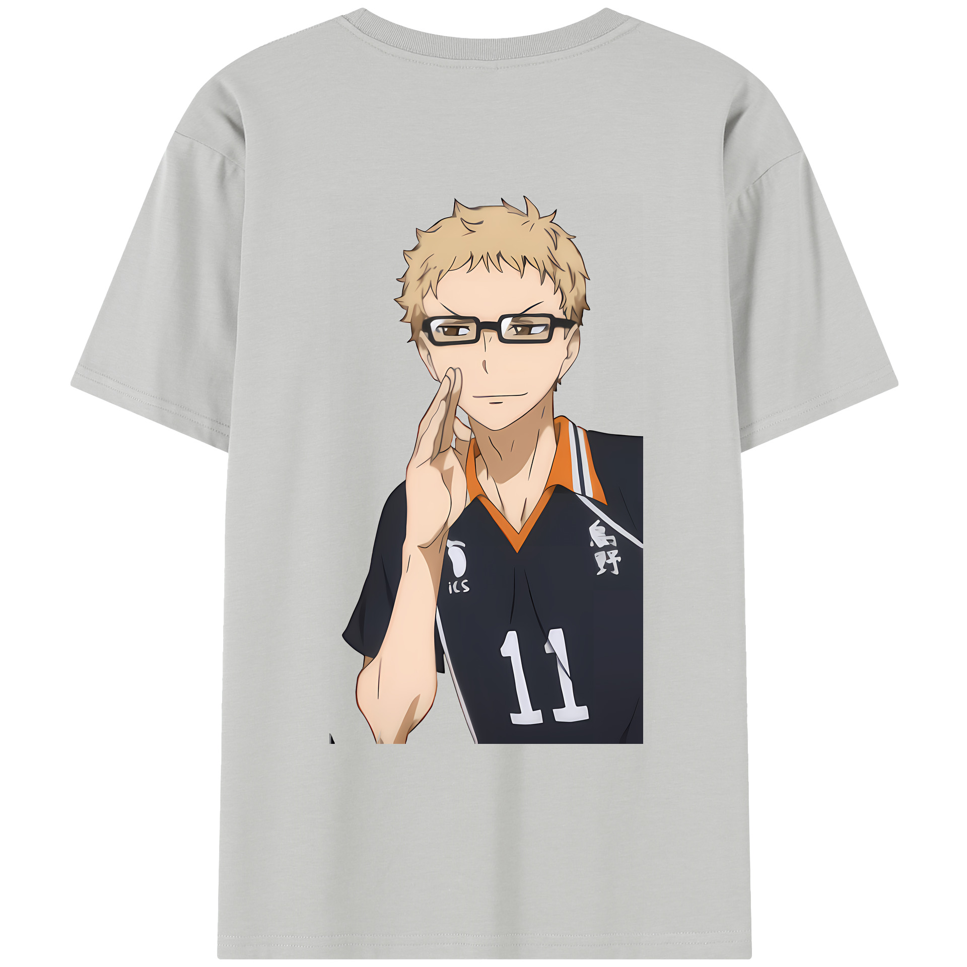 （画像用） ハイキュー!! Haikyu!! レディース半袖Tシャツ(バックプリント)