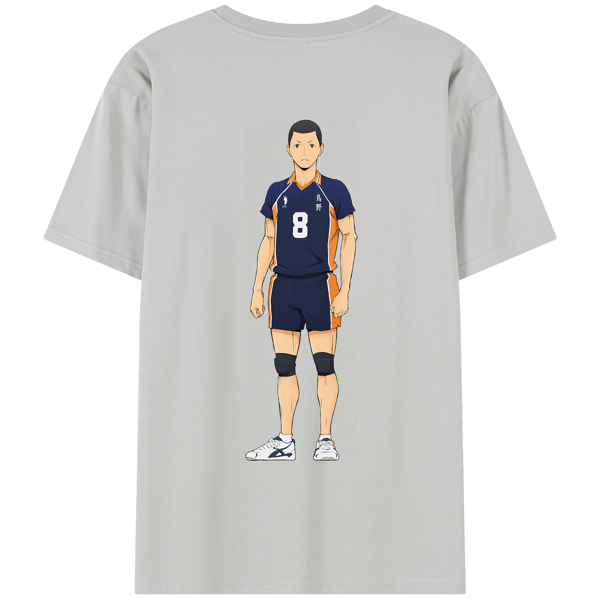 （画像用） ハイキュー!! Haikyu!! レディース半袖Tシャツ(バックプリント)