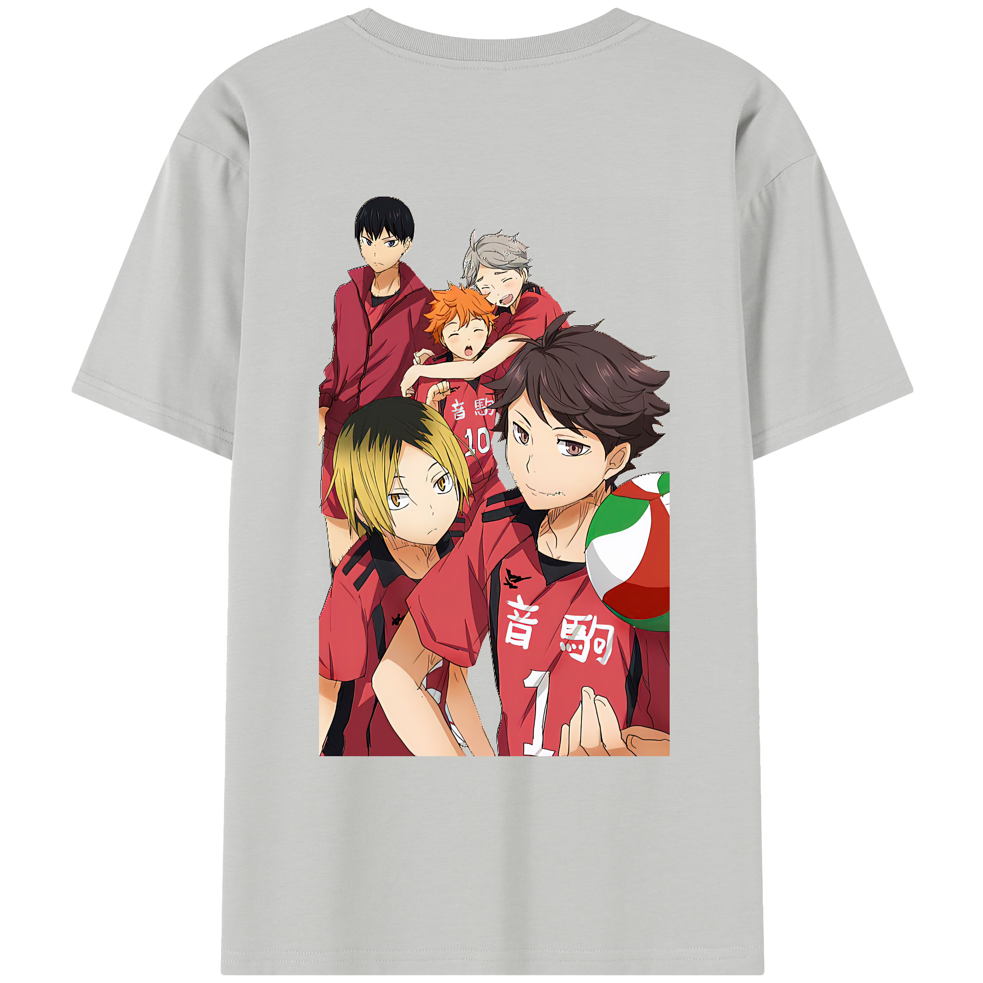 （画像用） ハイキュー!! Haikyu!! レディース半袖Tシャツ(バックプリント)