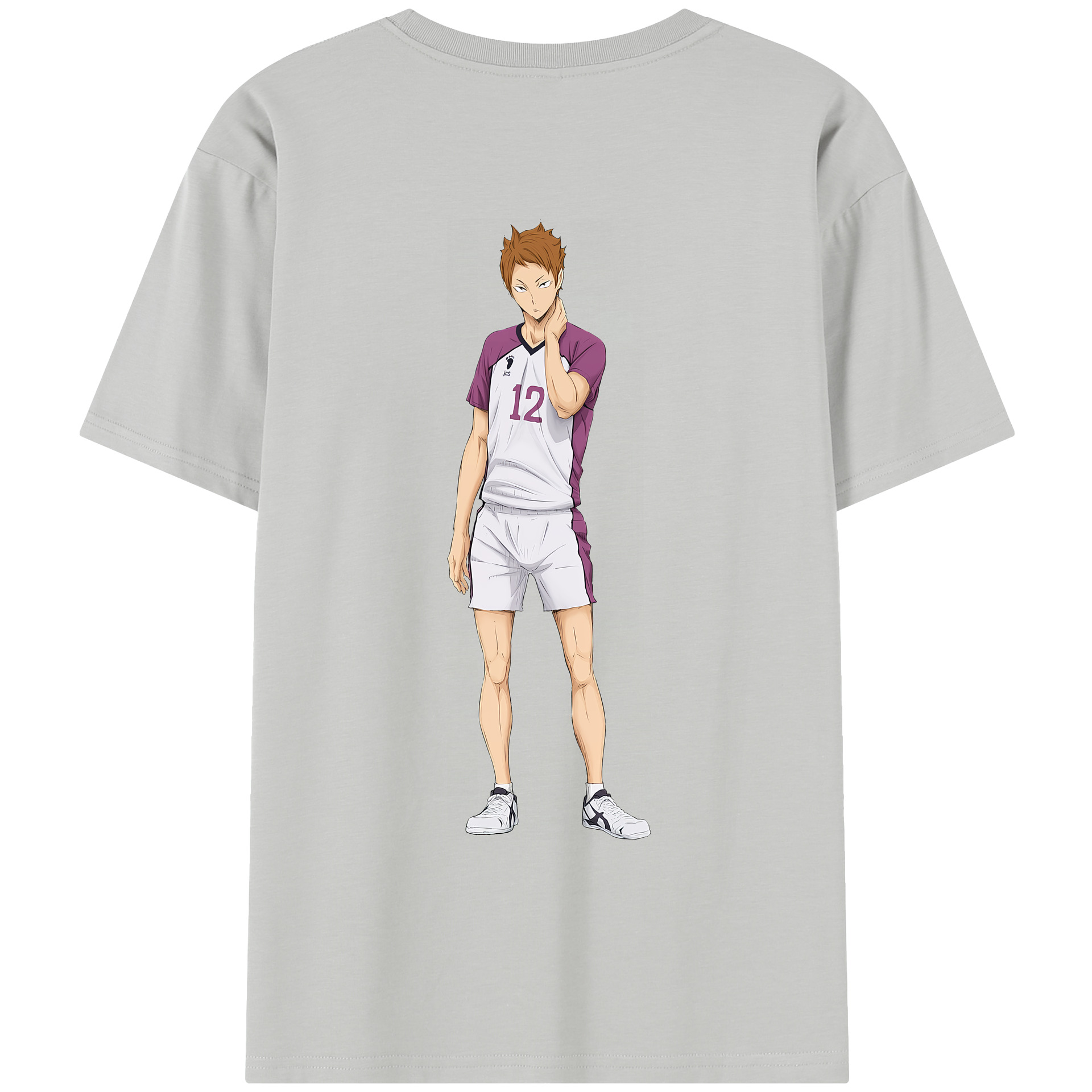 （画像用） ハイキュー!! Haikyu!! レディース半袖Tシャツ(バックプリント)
