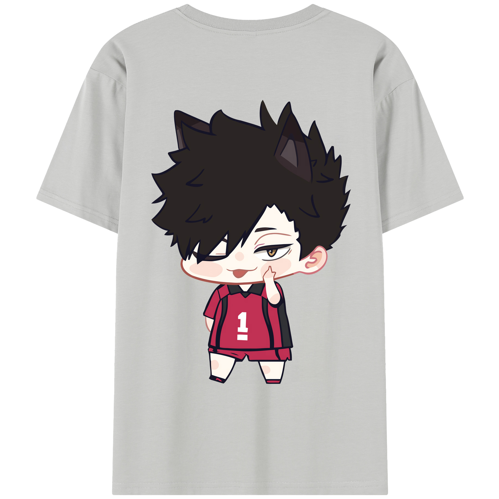 （画像用） ハイキュー!! Haikyu!! レディース半袖Tシャツ(バックプリント)