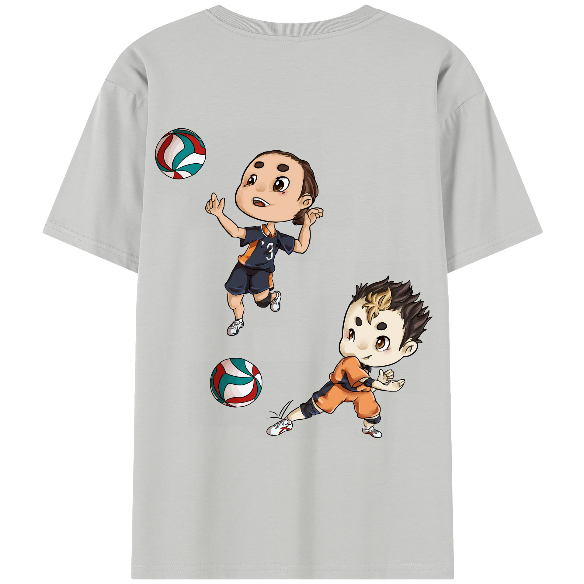 （画像用） ハイキュー!! Haikyu!! レディース半袖Tシャツ(バックプリント)