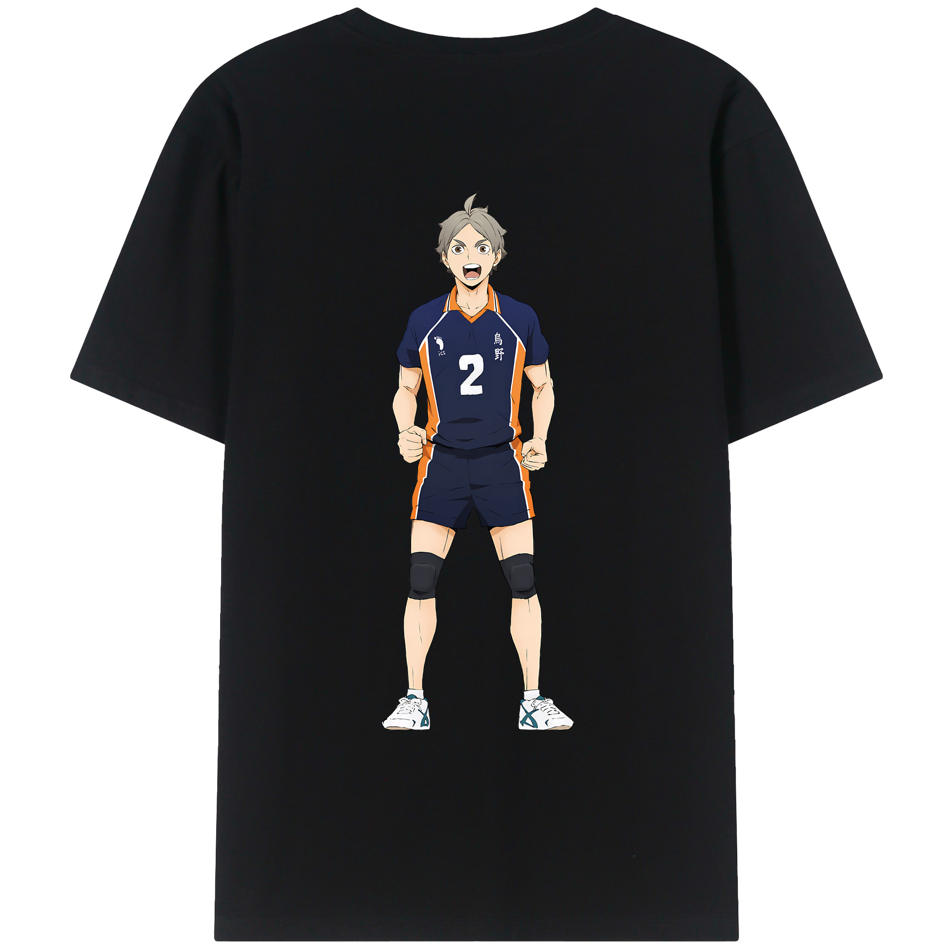（画像用） ハイキュー!! Haikyu!! レディース半袖Tシャツ(バックプリント)
