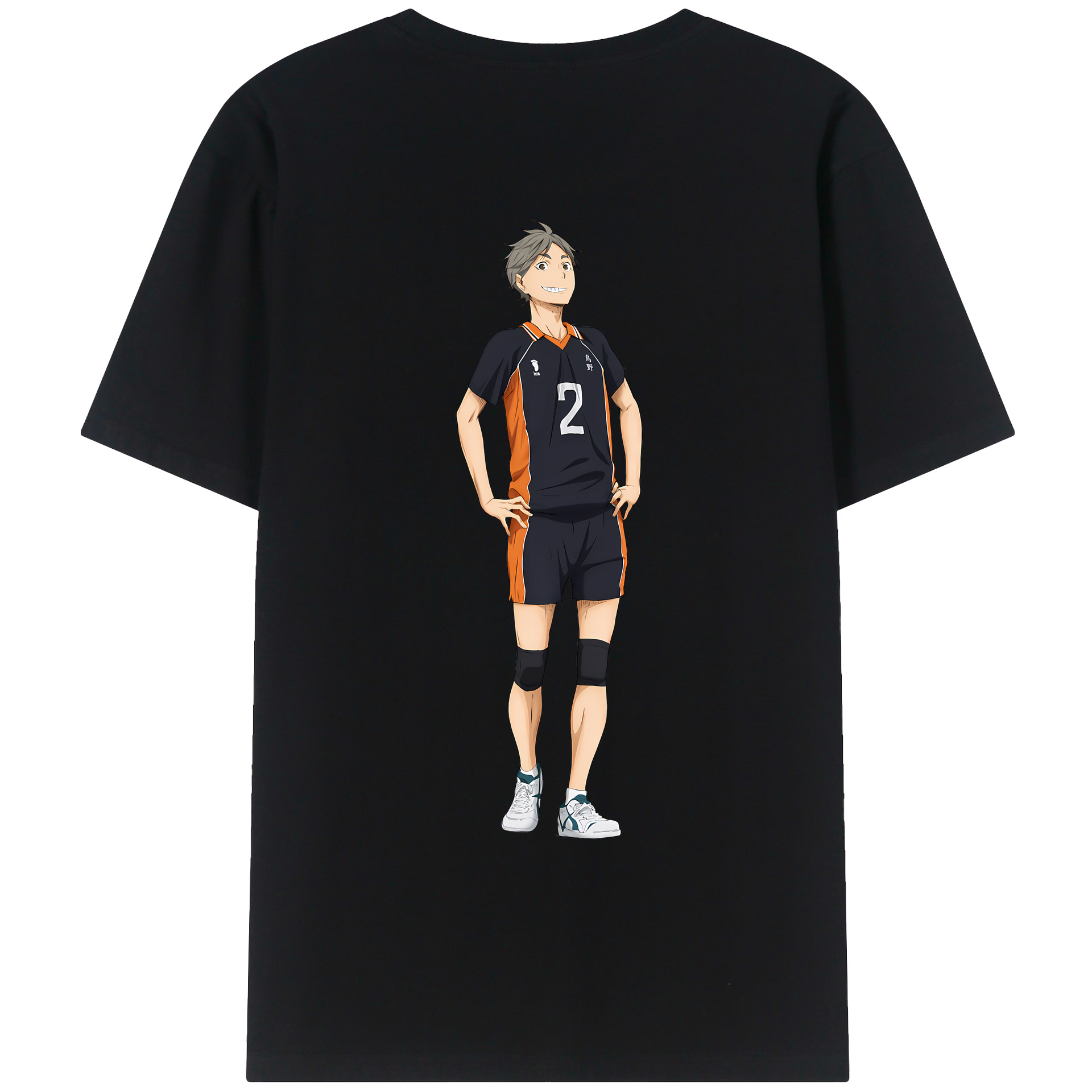 （画像用） ハイキュー!! Haikyu!! レディース半袖Tシャツ(バックプリント)