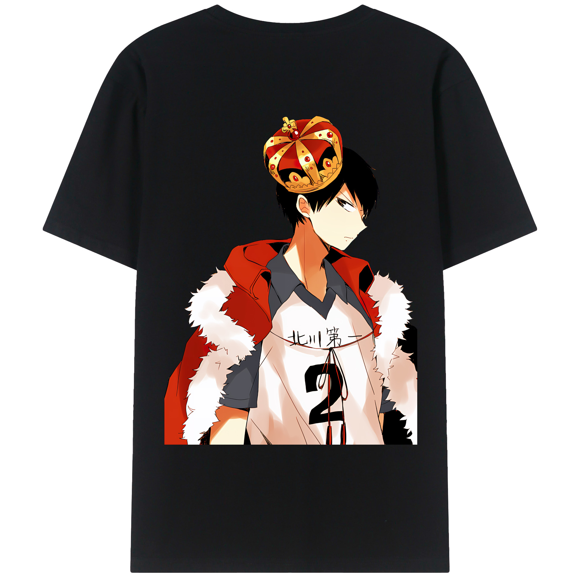 （画像用） ハイキュー!! Haikyu!! レディース半袖Tシャツ(バックプリント)