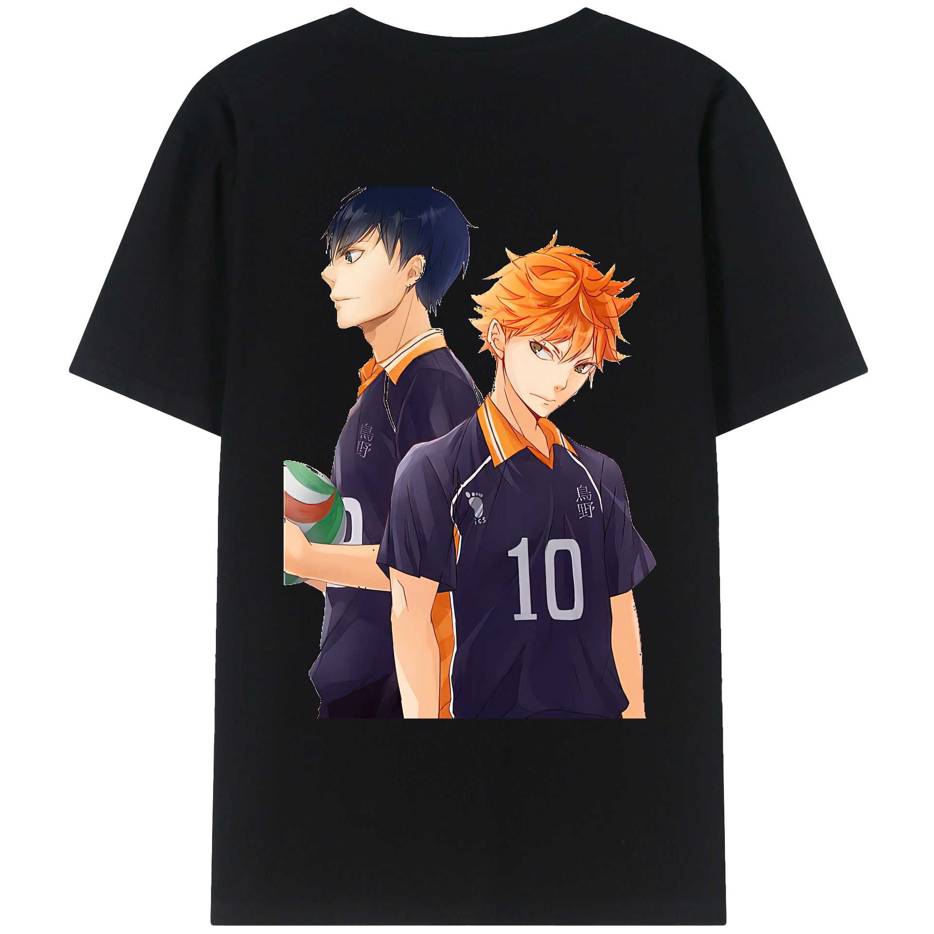 （画像用） ハイキュー!! Haikyu!! レディース半袖Tシャツ(バックプリント)