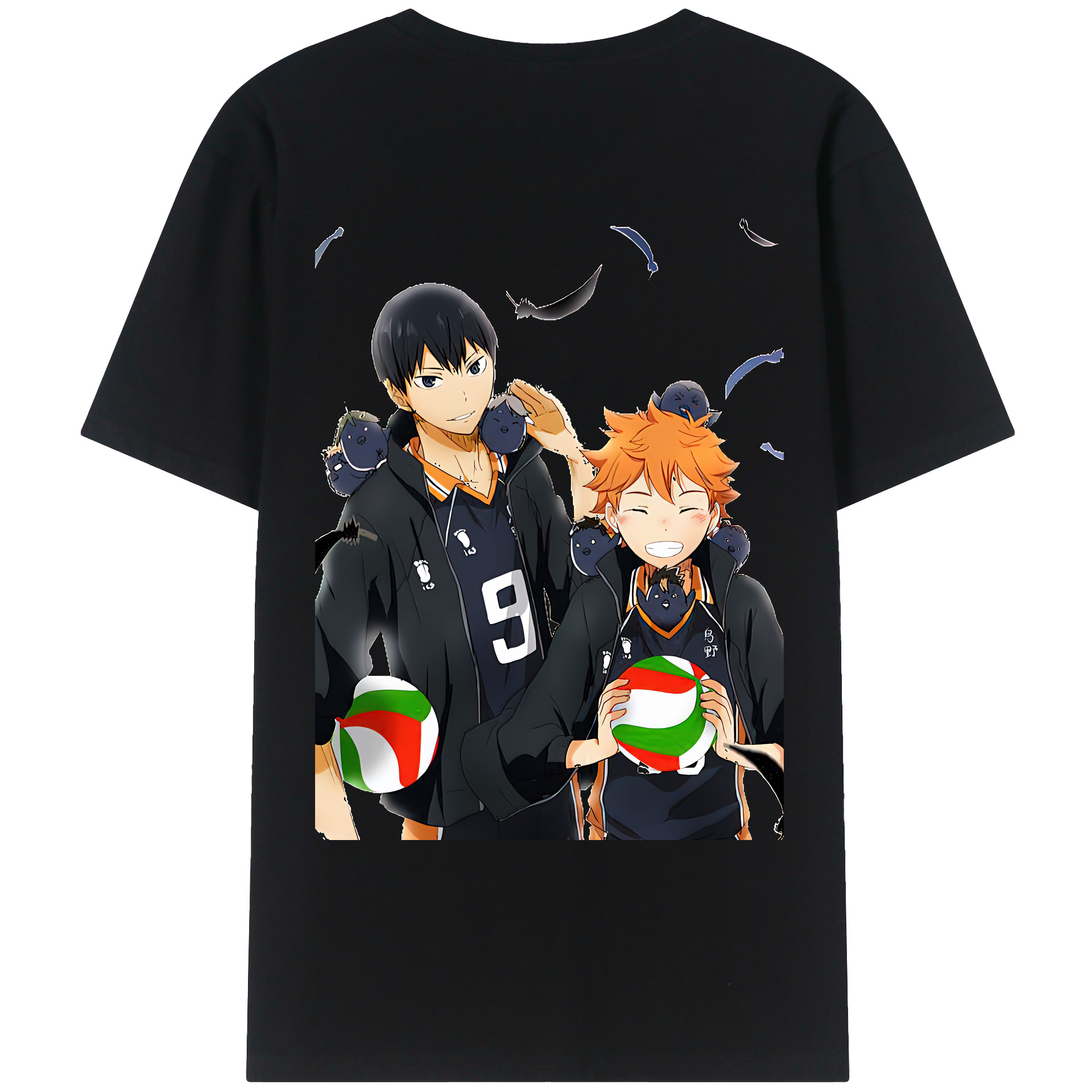 （画像用） ハイキュー!! Haikyu!! レディース半袖Tシャツ(バックプリント)