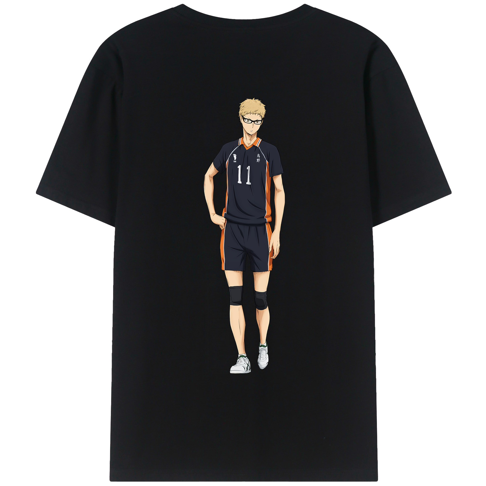 （画像用） ハイキュー!! Haikyu!! レディース半袖Tシャツ(バックプリント)