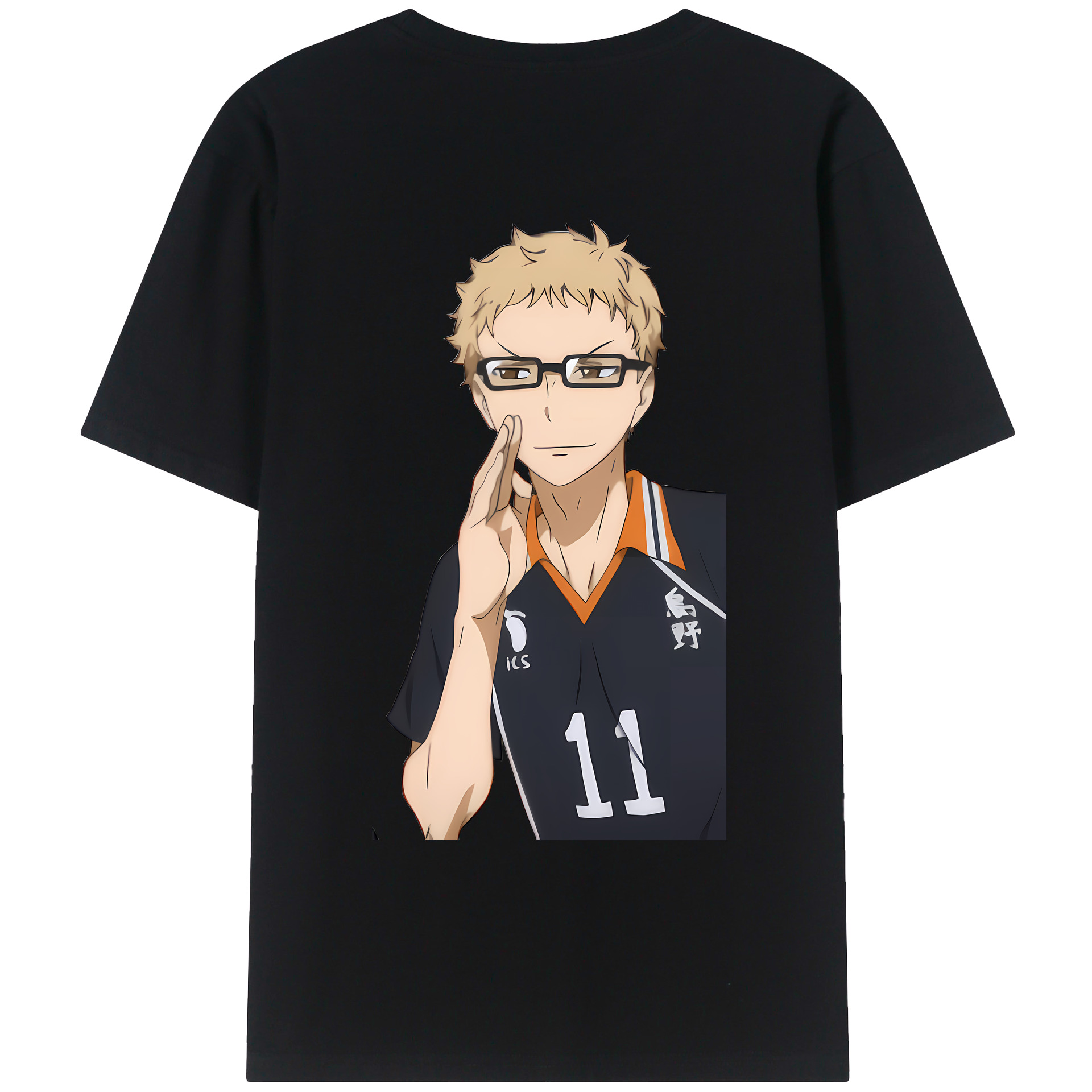 （画像用） ハイキュー!! Haikyu!! レディース半袖Tシャツ(バックプリント)