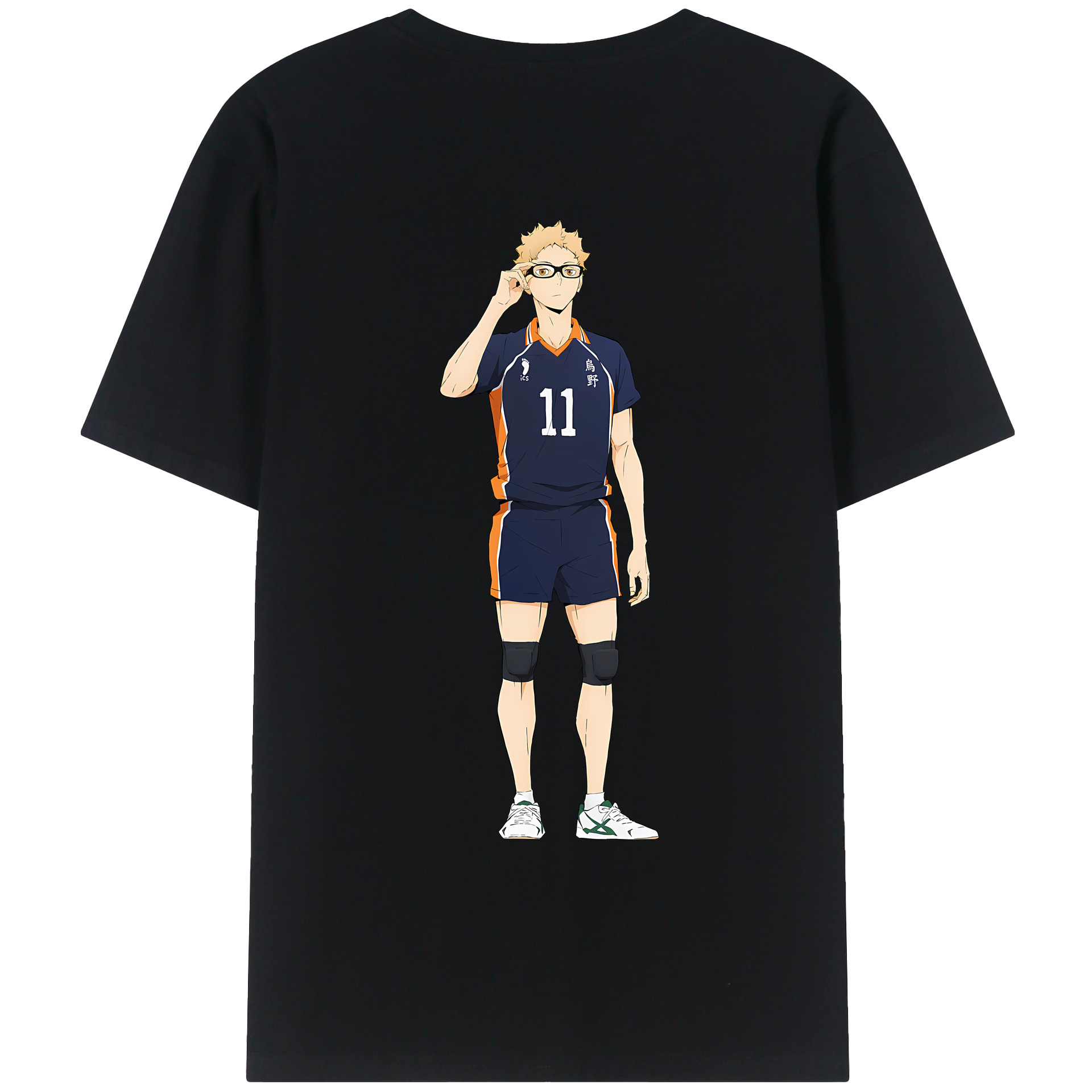 （画像用） ハイキュー!! Haikyu!! レディース半袖Tシャツ(バックプリント)